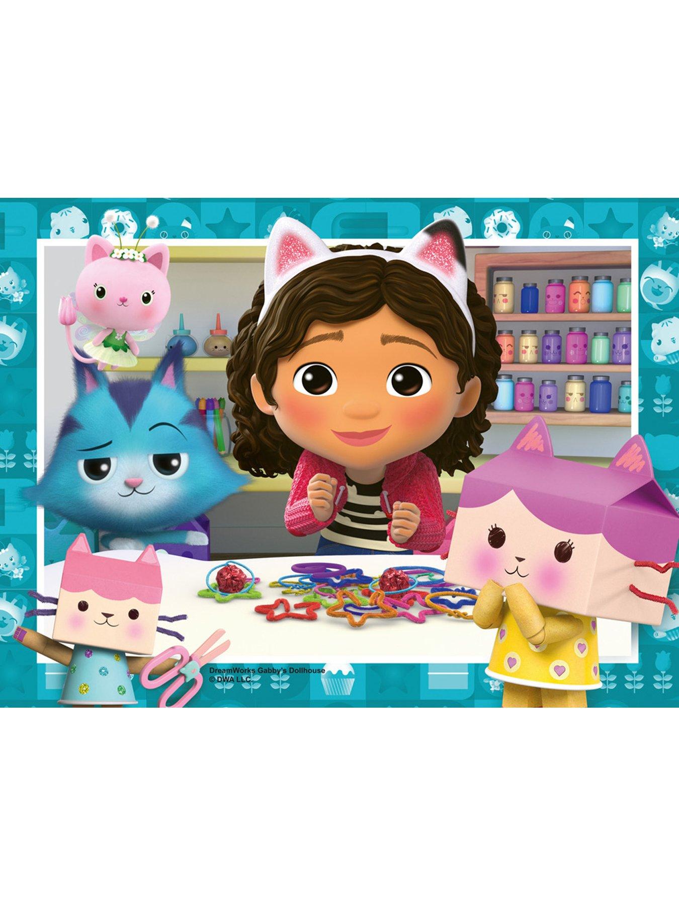 Image 5 of 6 of Ravensburger Gabbys Dollhouse Twin Pack -&nbsp;4 In A Box (3143) and&nbsp;Memory Card Game&nbsp;(20956)