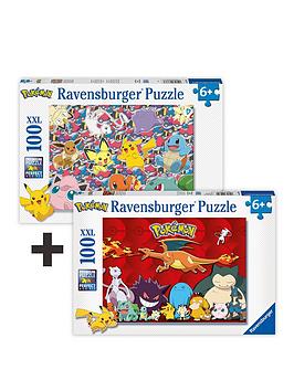 ravensburger-pokemon-twin-pack-10934-100pc-13338-100pc
