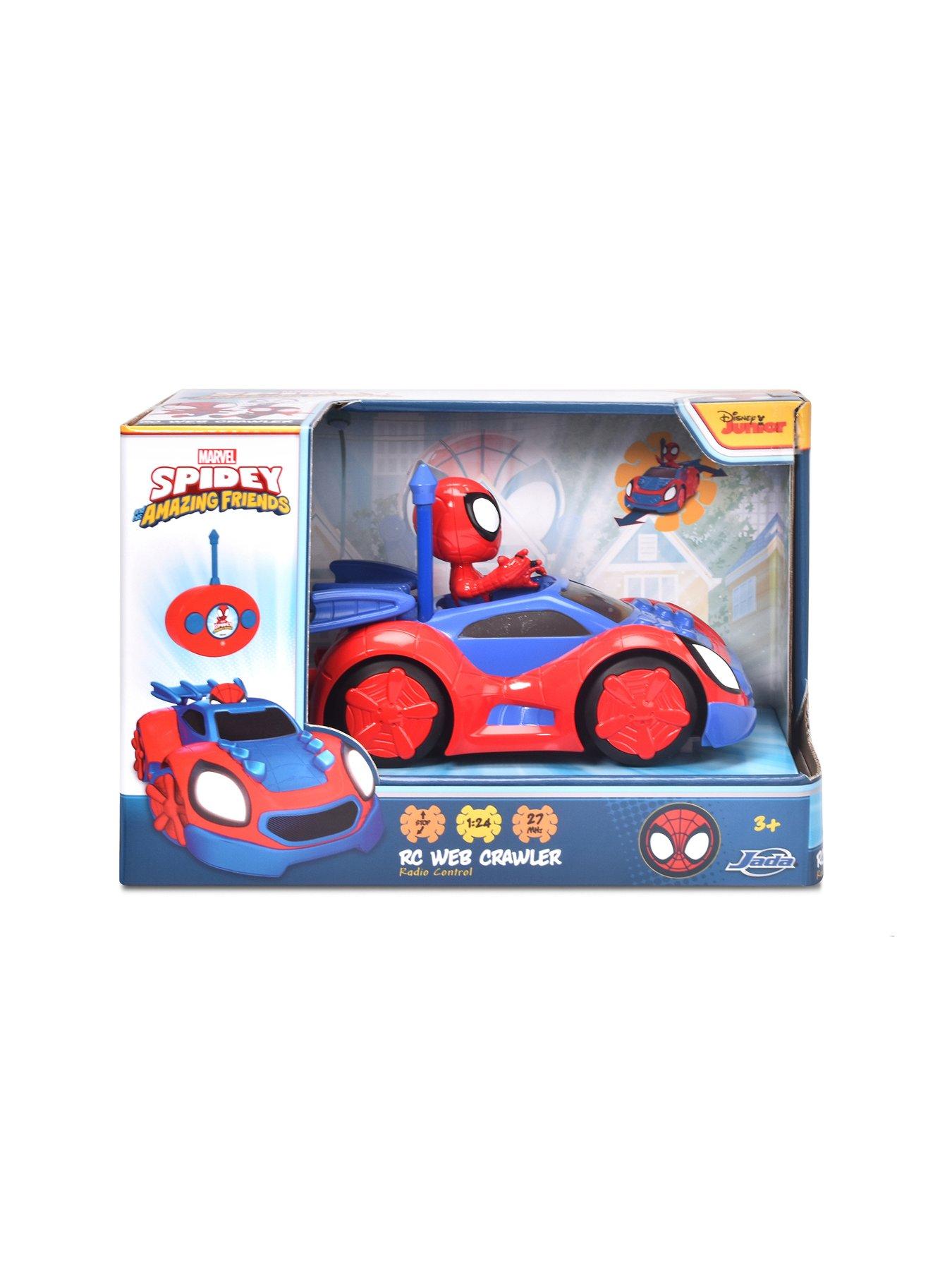 Image 3 of 3 of Spiderman Remote Control Spidey Web Crawler Vehicle