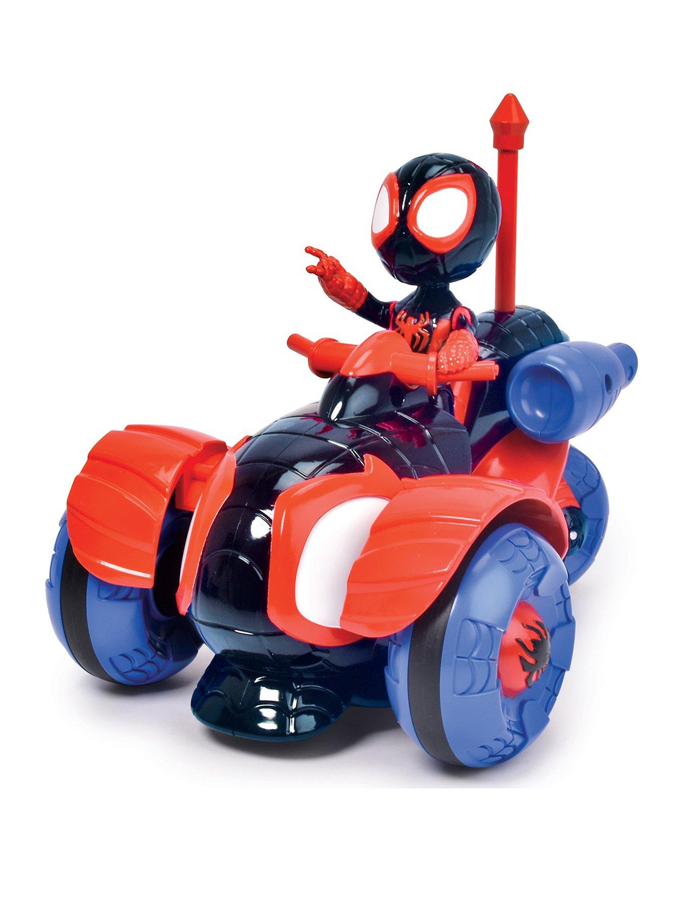 Image 1 of 3 of Spiderman Remote Control&nbsp;Miles Morales Web Crawler Vehicle