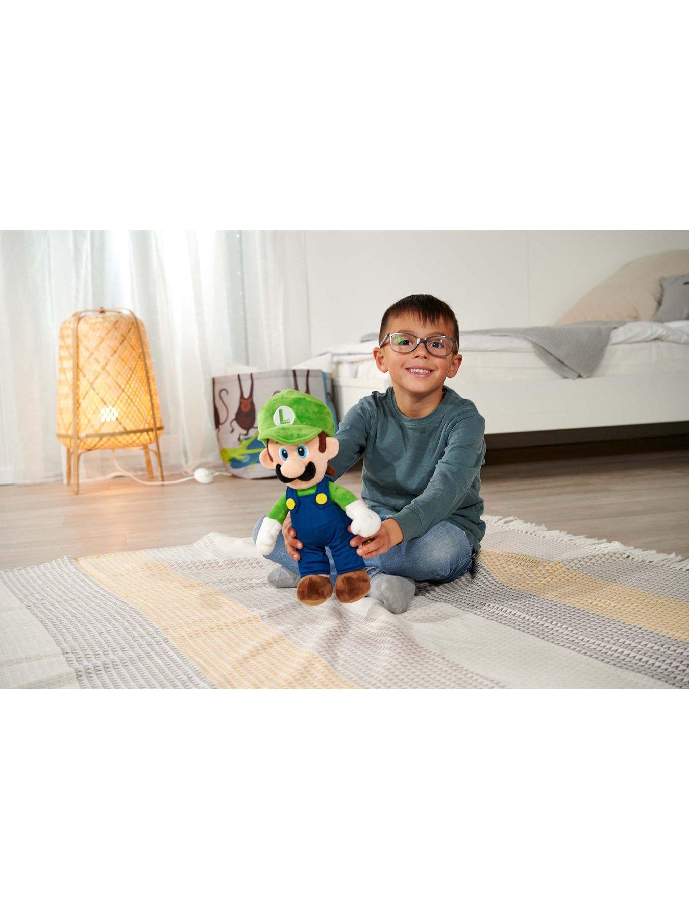 Image 3 of 4 of Super Mario Luigi Plush 30cm