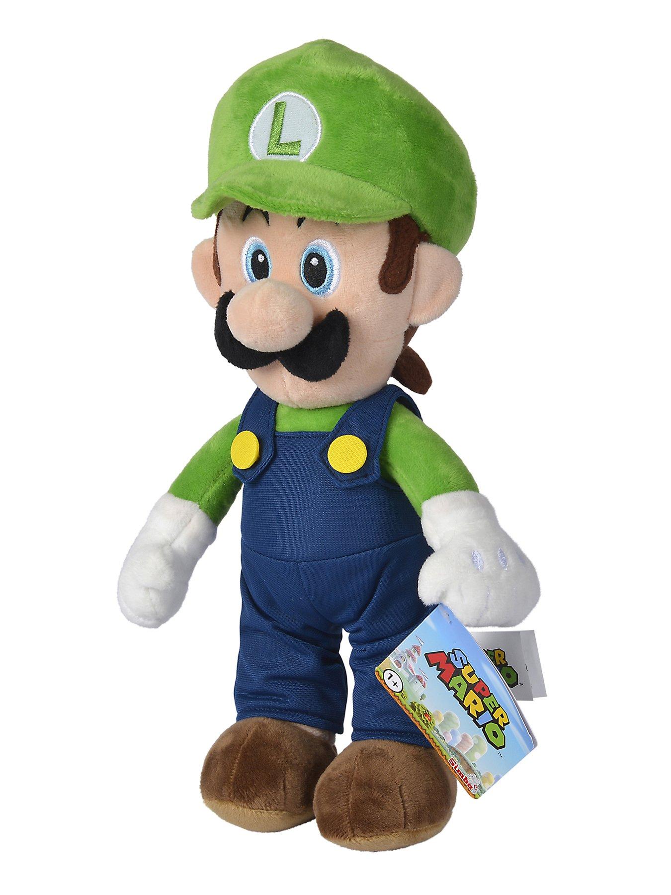 Image 4 of 4 of Super Mario Luigi Plush 30cm