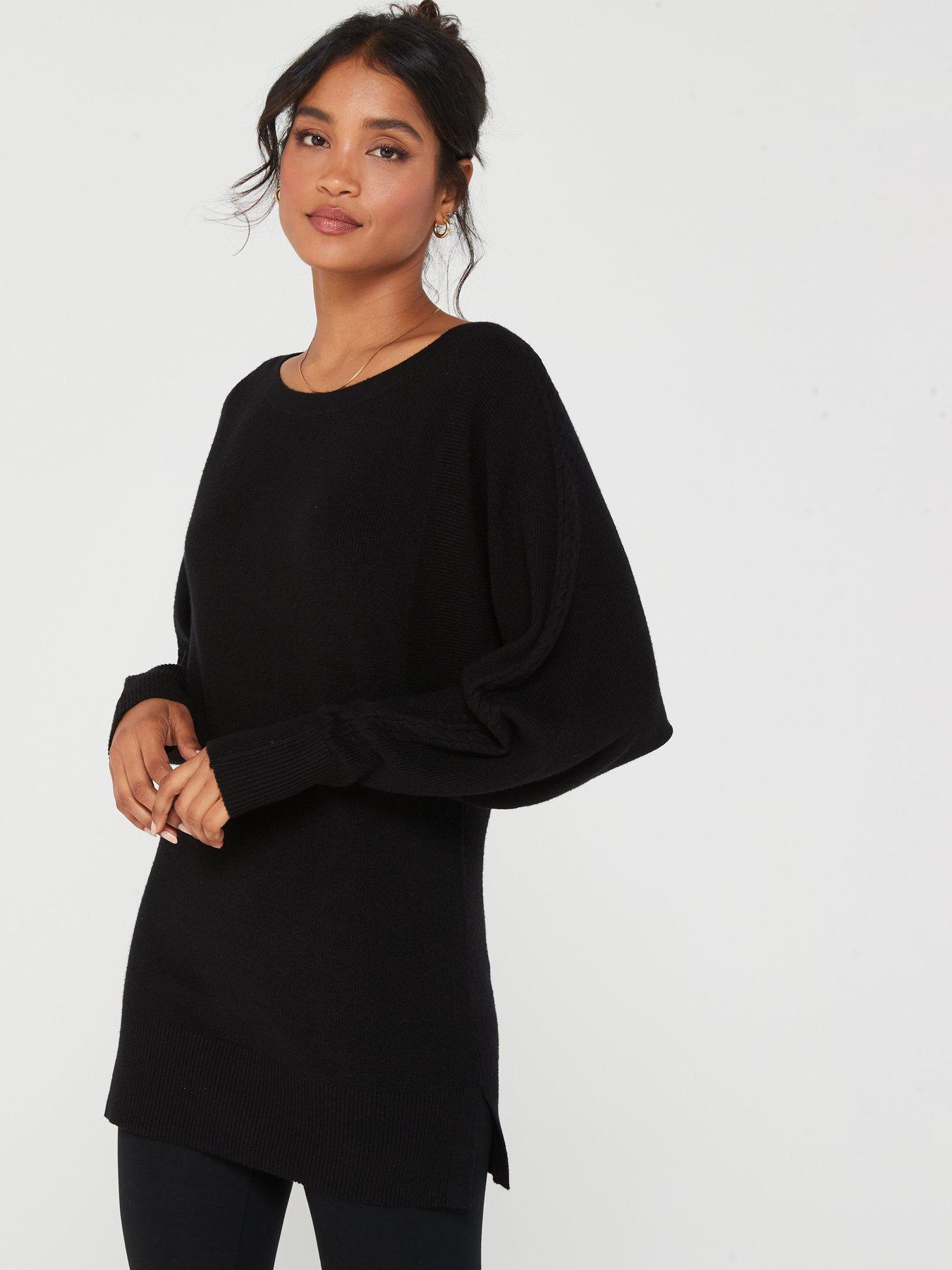 Black shop batwing sweater