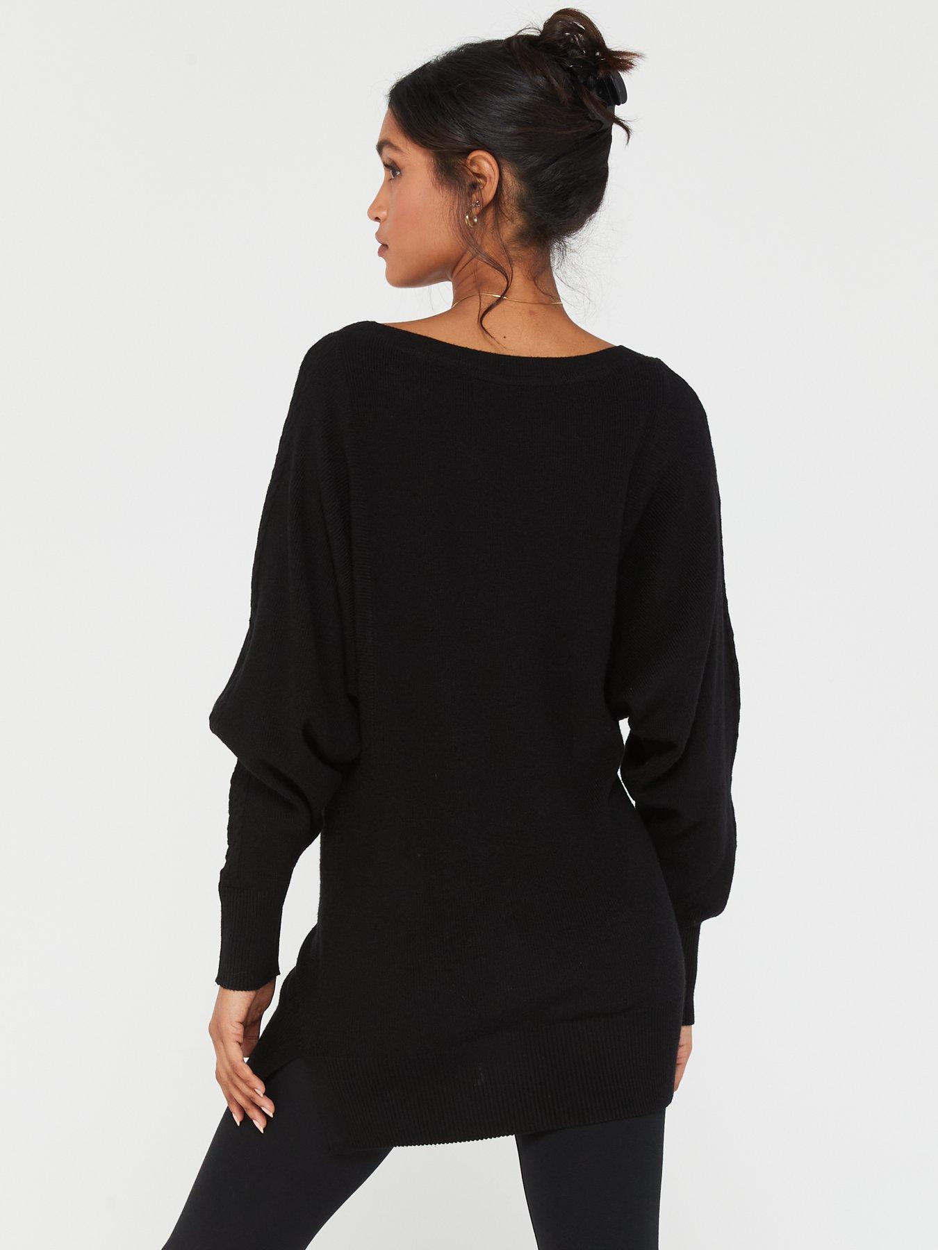 Batwing 2025 black jumper