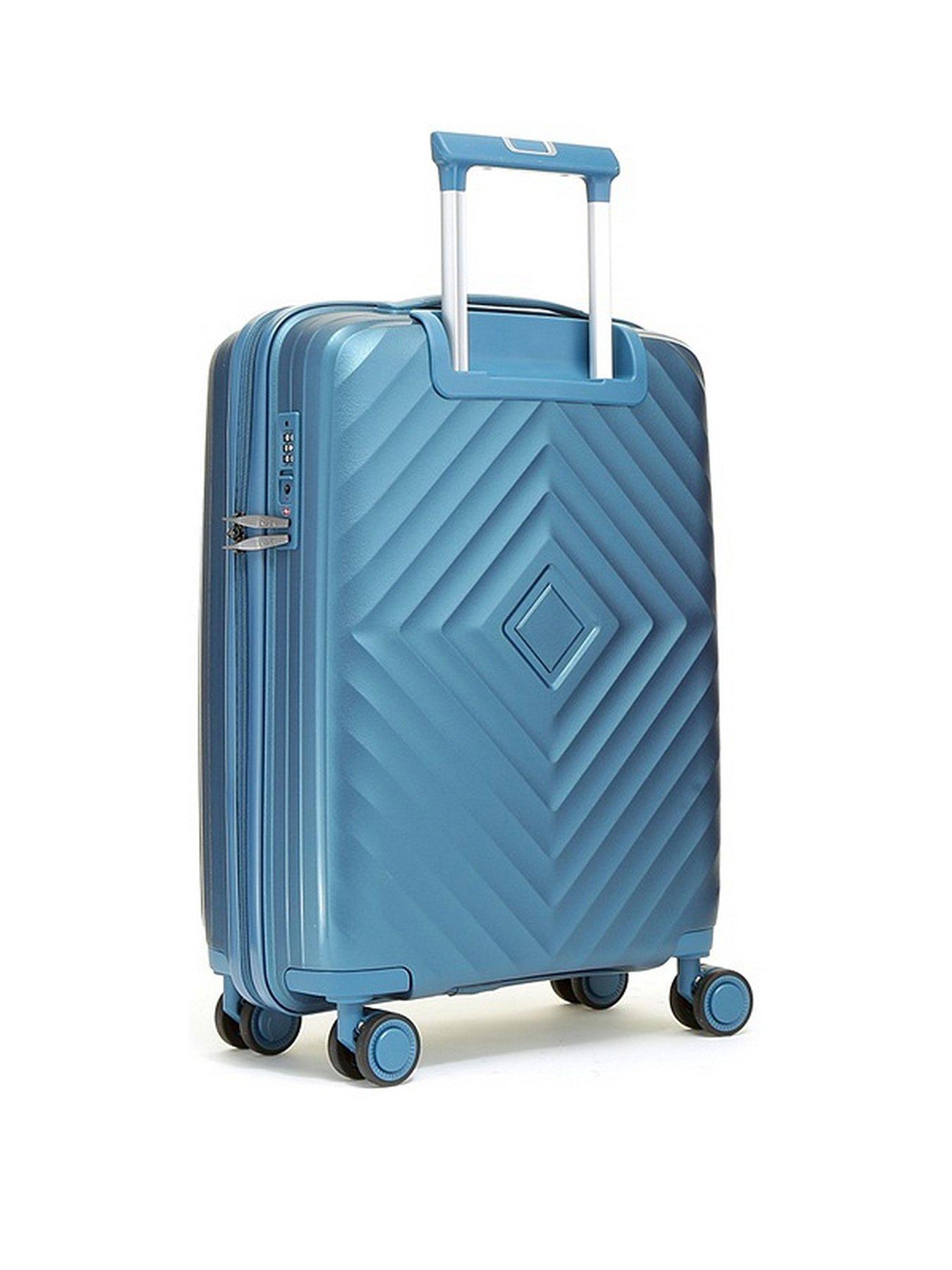 rock-luggage-infinity-8-wheel-hardshell-cabin-suitcase-navystillFront