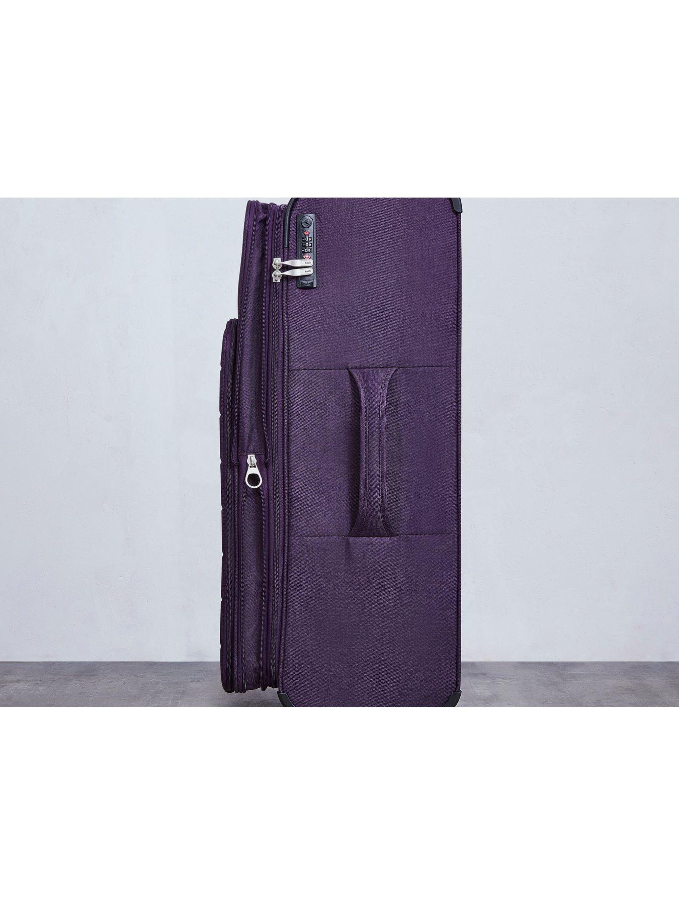 rock-luggage-rocklite-dlx-8-wheel-soft-unique-lightweight-large-suitcase-purpledetail