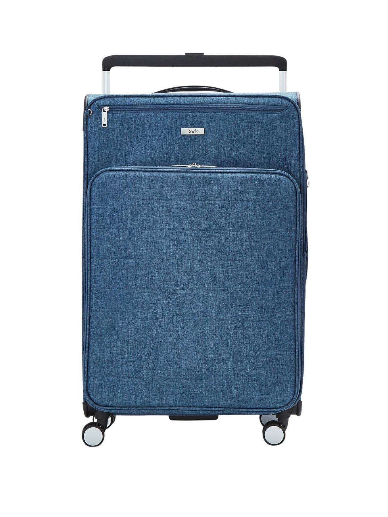 rock-luggage-rocklite-dlx-8-wheel-soft-unique-lightweight-large-suitcase-denim-bluestillFront