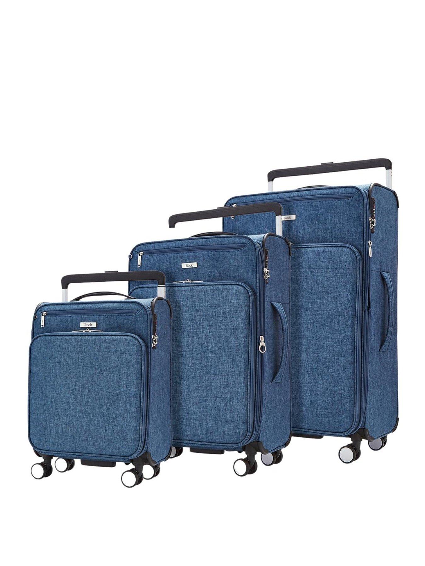 rock-luggage-rocklite-dlx-3-piece-set-8-wheel-soft-unique-lightweight-large-suitcase-denim-blue