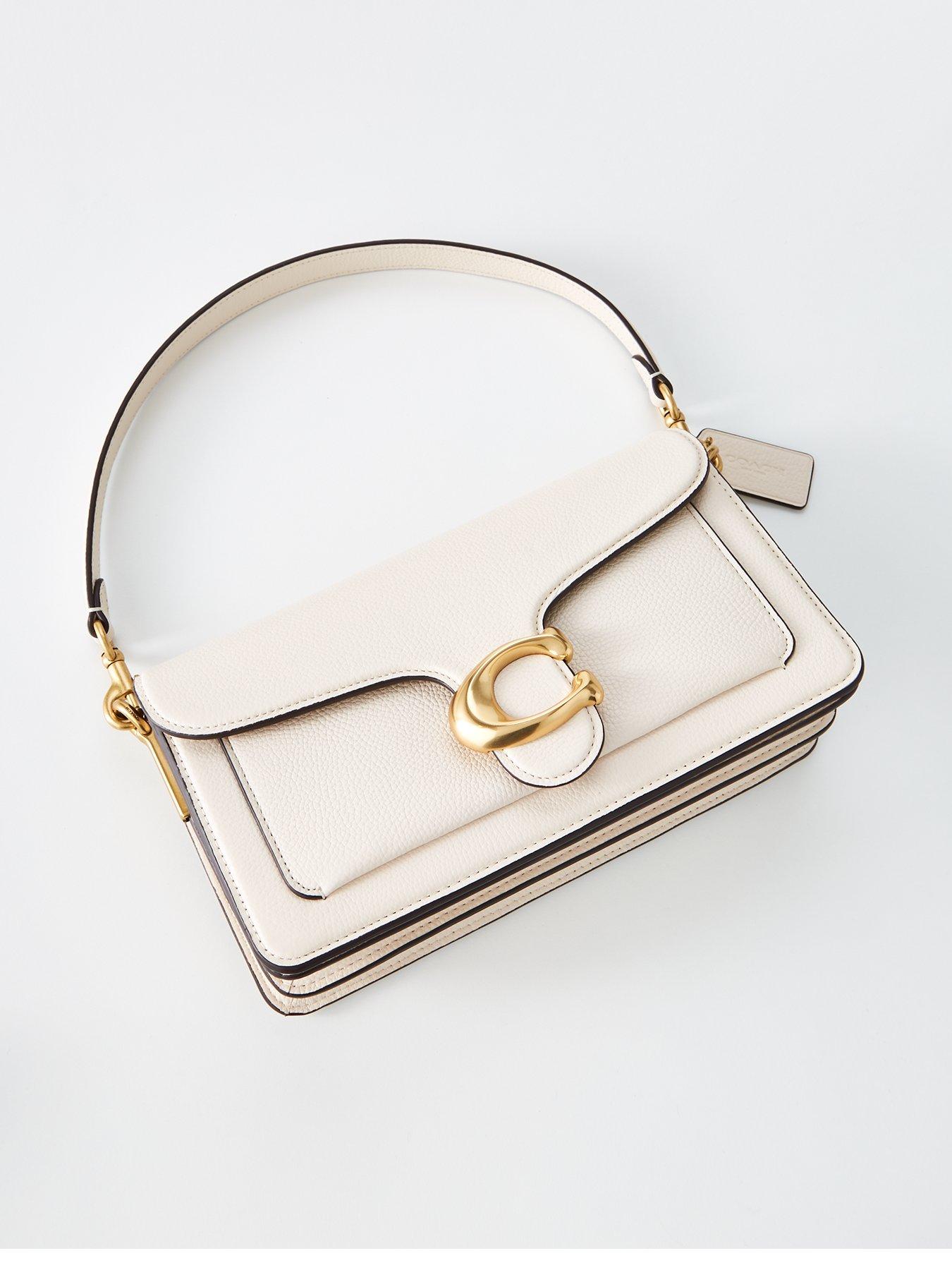 Image 3 of 6 of COACH Tabby 26 Refresh Polished Pebble Leather Shoulder Bag - Chalk