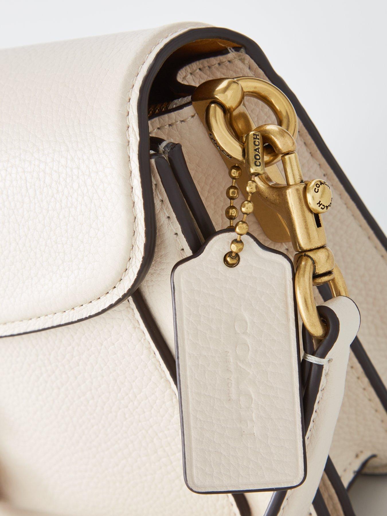 Image 4 of 6 of COACH Tabby 26 Refresh Polished Pebble Leather Shoulder Bag - Chalk