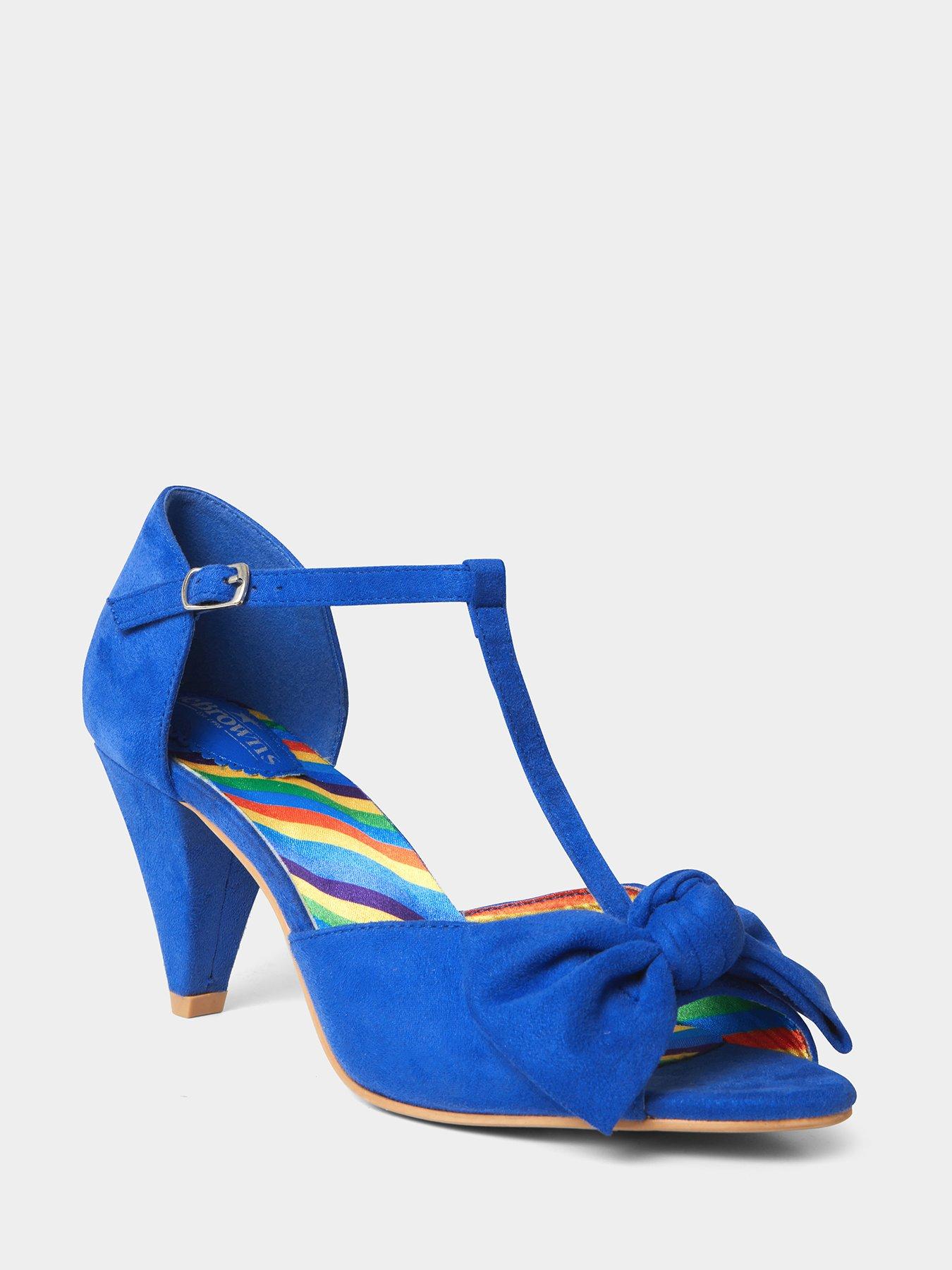 Bright blue 2024 shoes womens