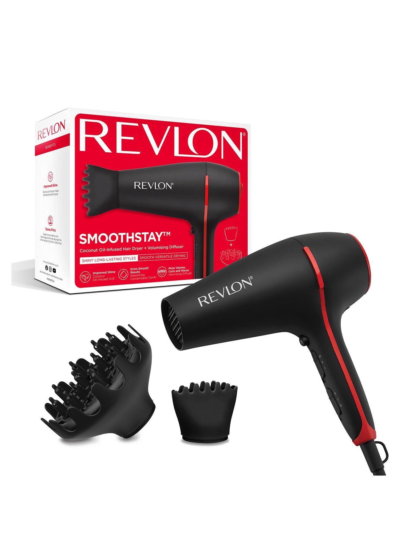 undefined Revlon Smoothstay Coconut Oil Hairdryer