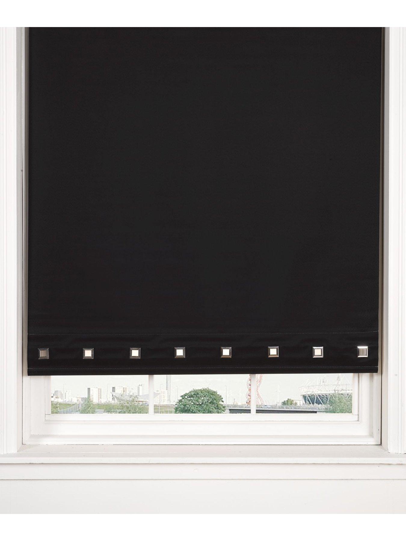 undefined Plain Eyelet Roller Blind