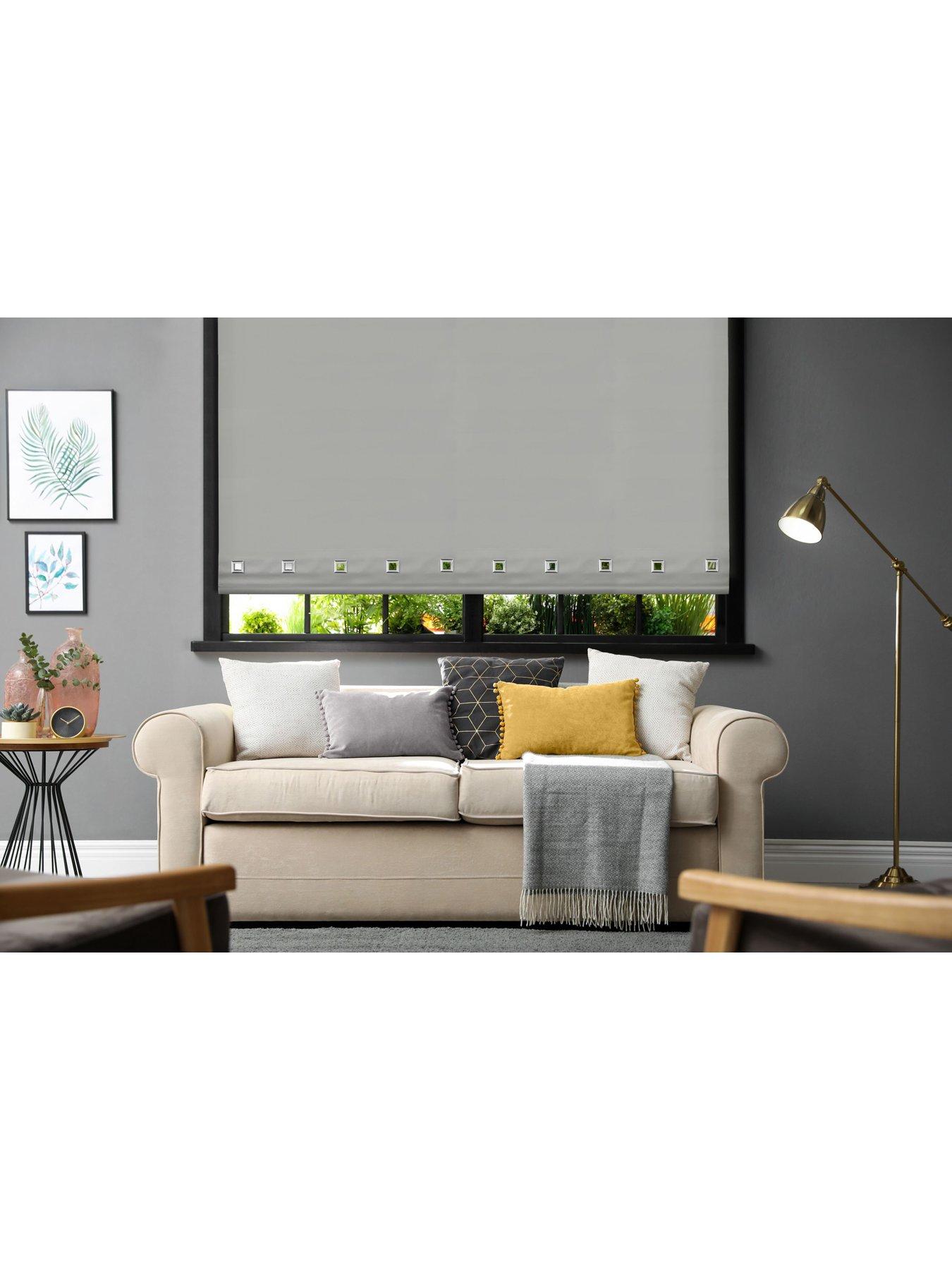 Image 4 of 4 of The Very Collection Plain Eyelet Roller Blind