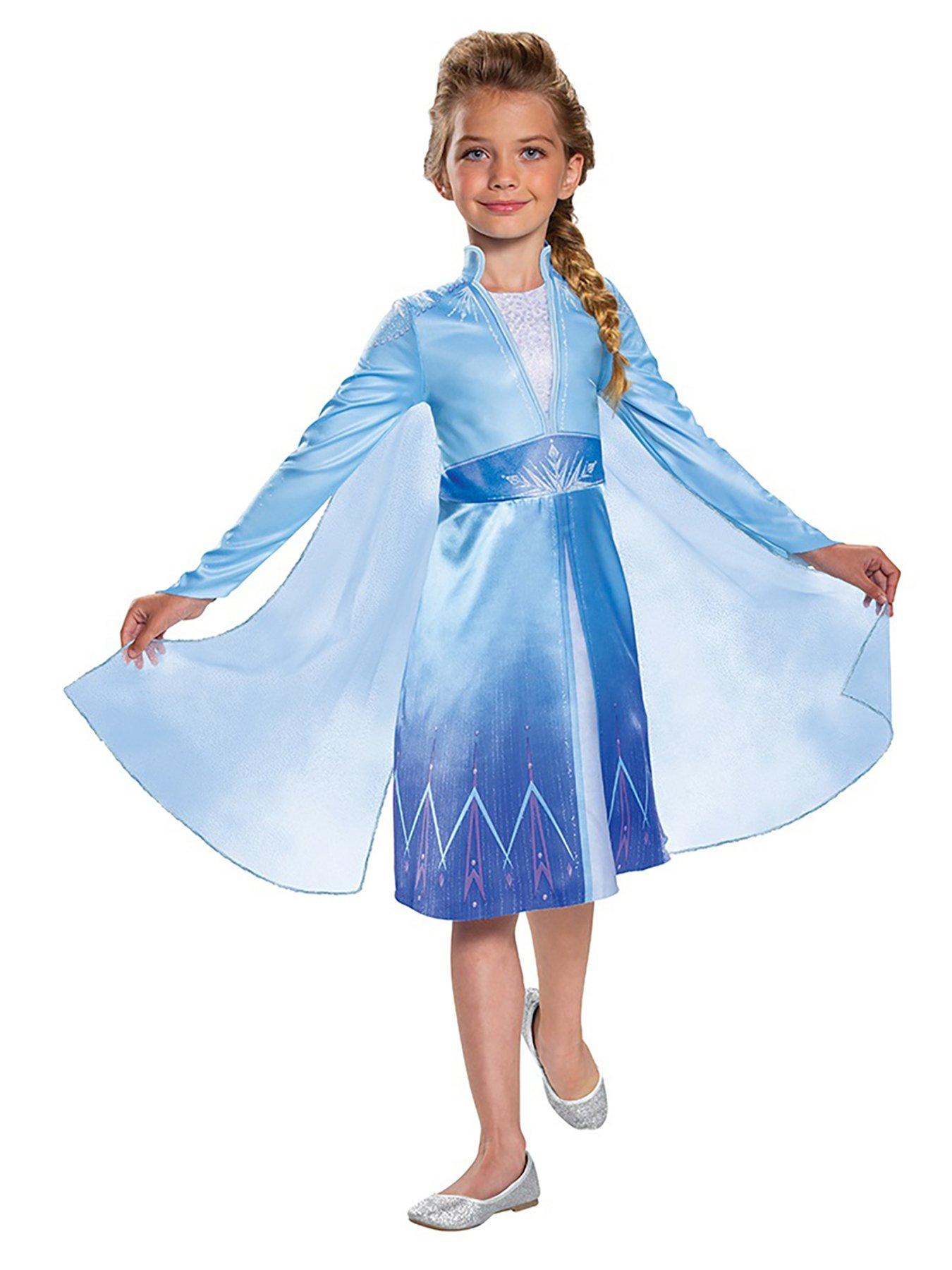 Image 1 of 2 of Disney Frozen Elsa Travelling Classic Costume