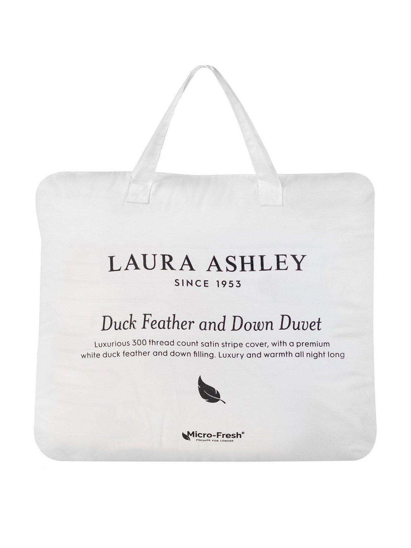 Image 2 of 3 of Laura Ashley Duck Feather and Down 13.5 Tog Duvet - White