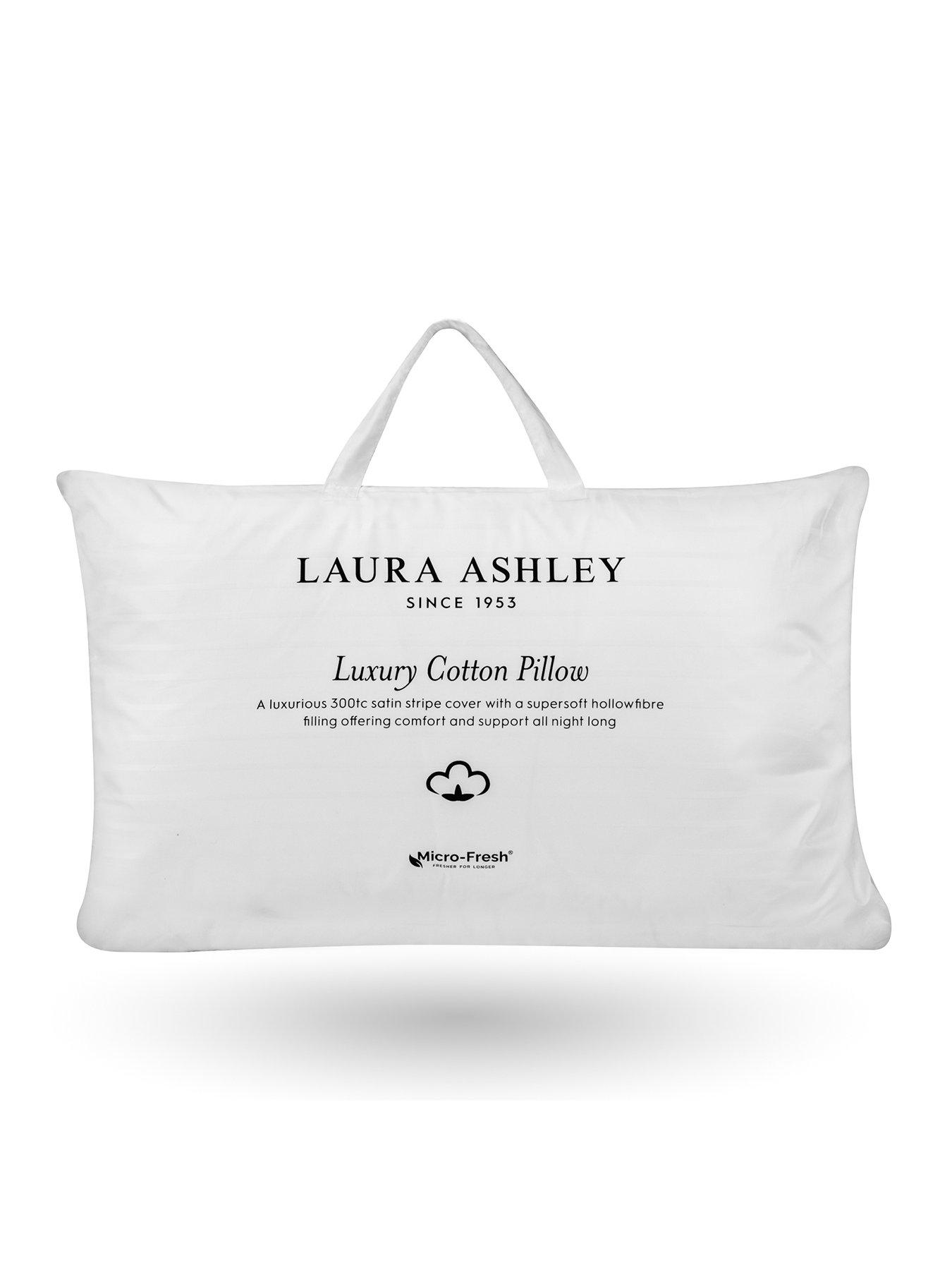 Image 2 of 3 of Laura Ashley Luxury Back Sleeper Pillow - White