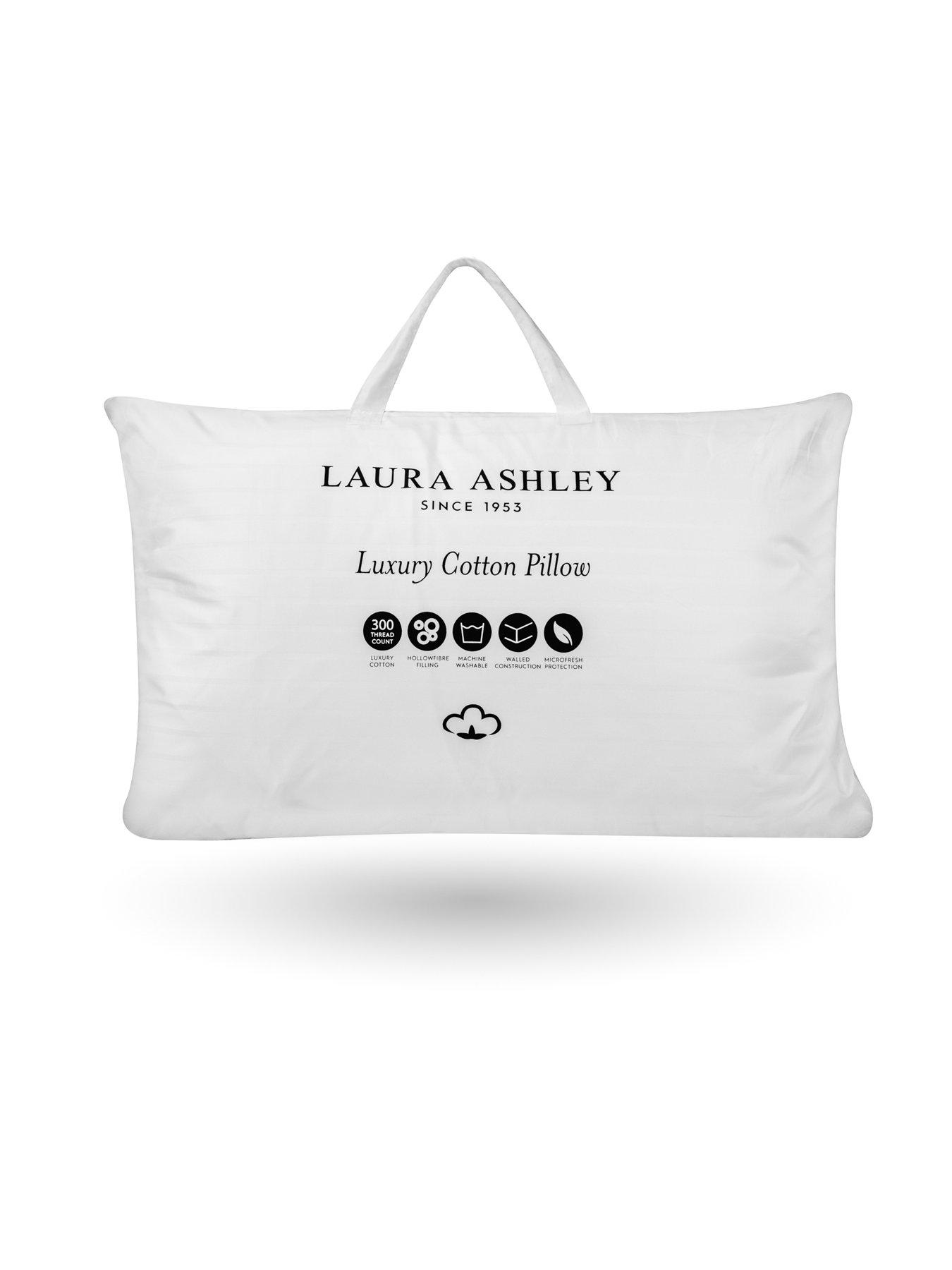 Image 3 of 3 of Laura Ashley Luxury Back Sleeper Pillow - White