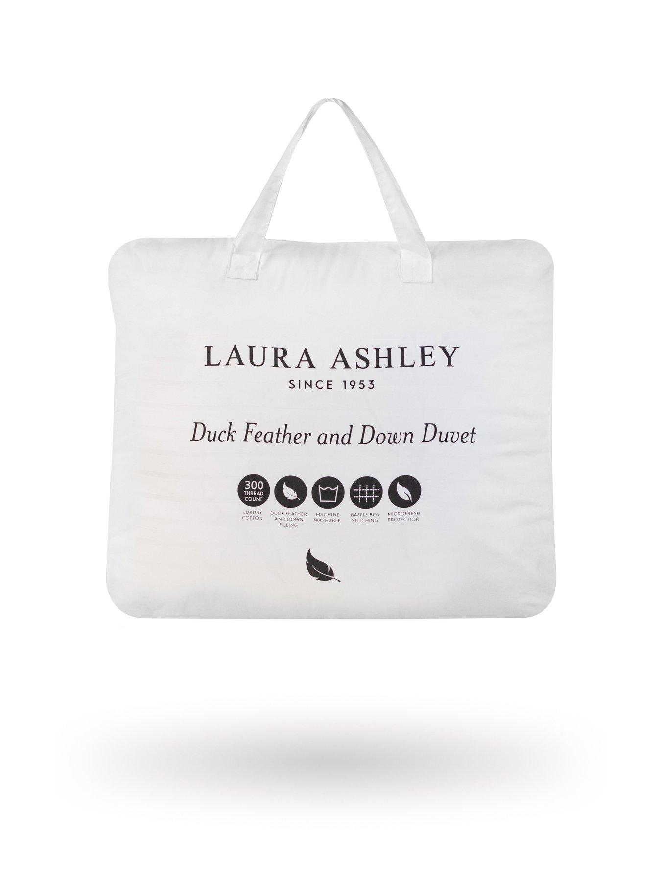 Image 4 of 4 of Laura Ashley Duck Feather and Down 10.5 Tog Duvet - White