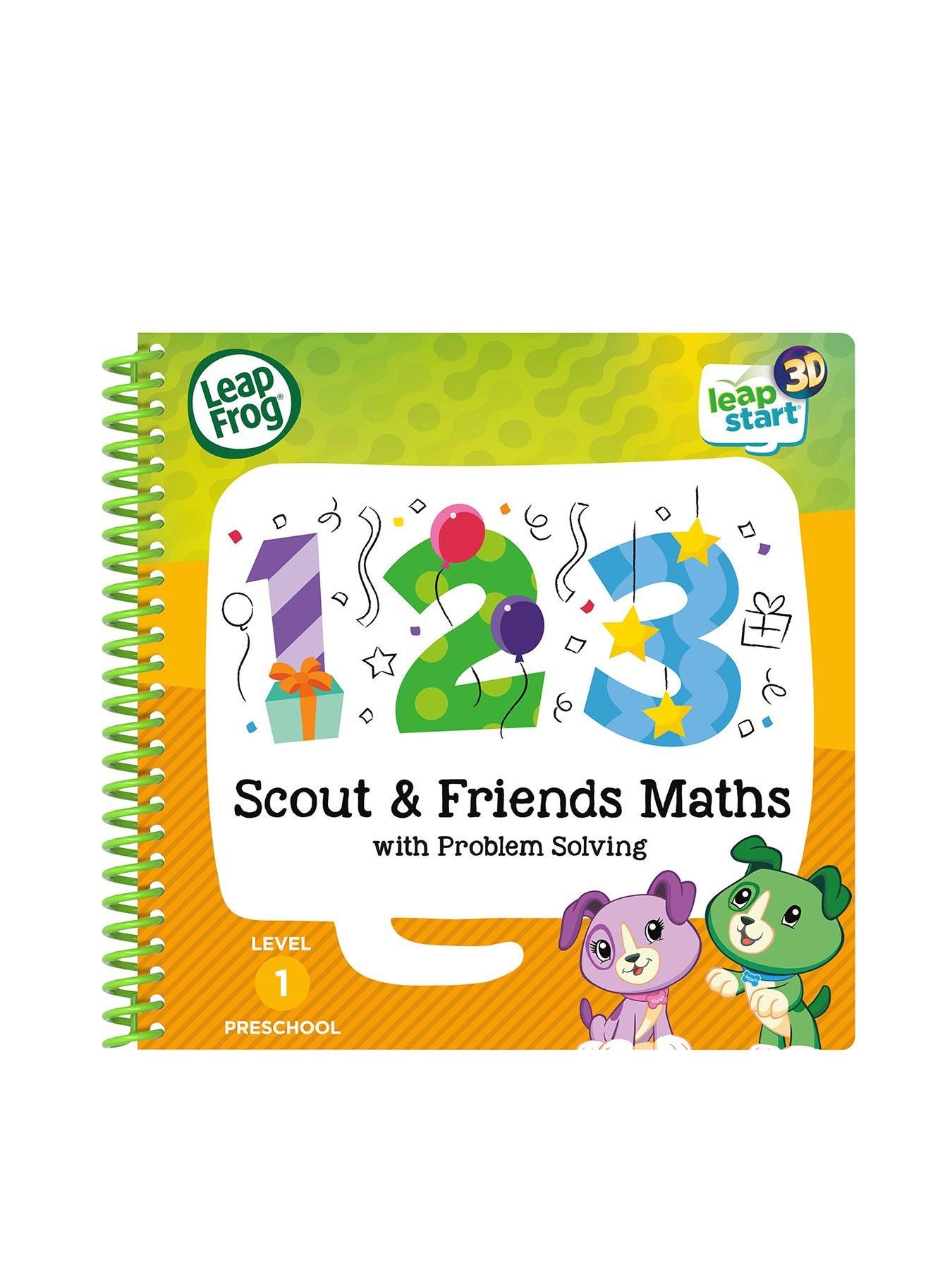 LeapFrog LeapStart Software Scout  &  Friends Maths Activity Book (2-5 years)