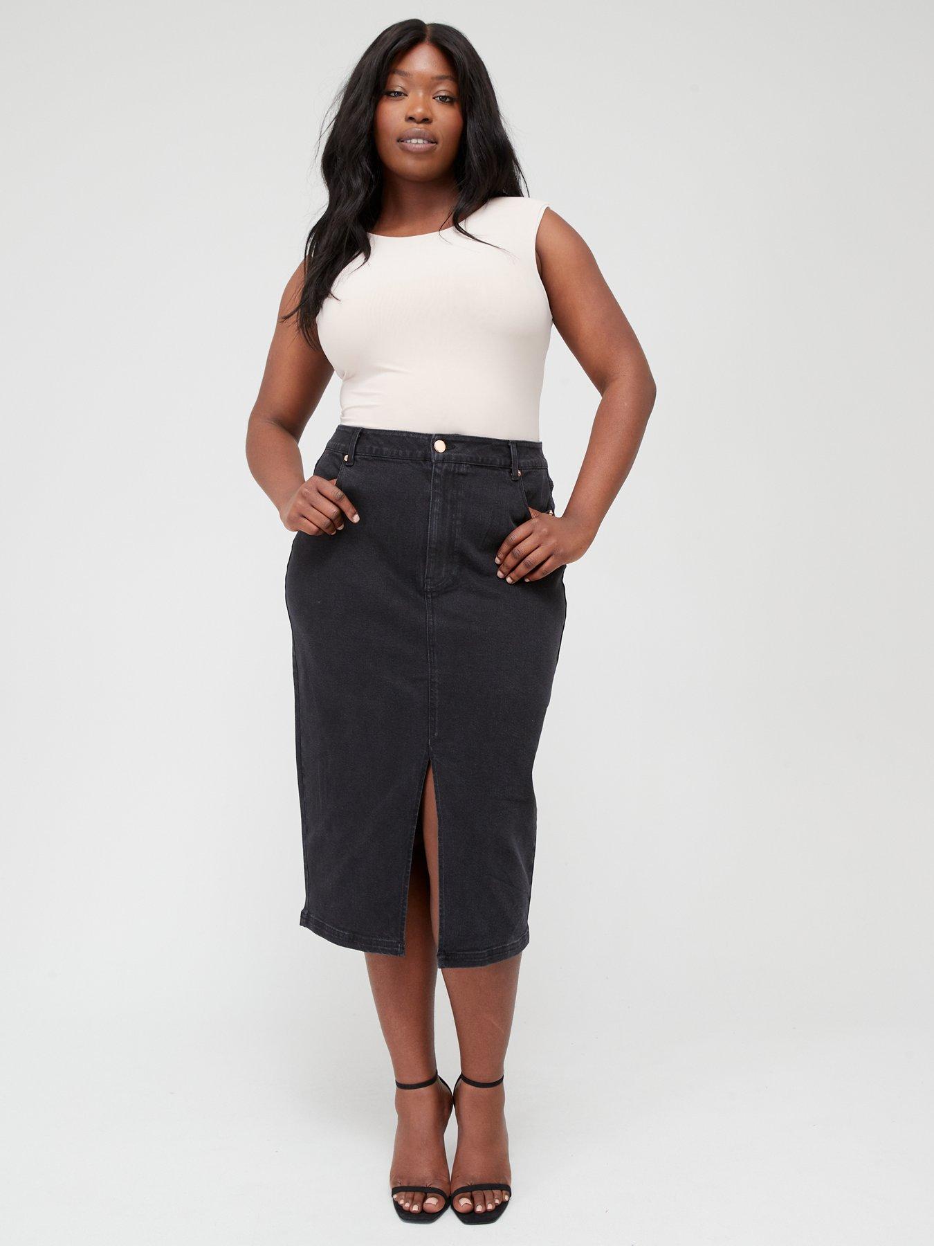 Midi hotsell skirt split