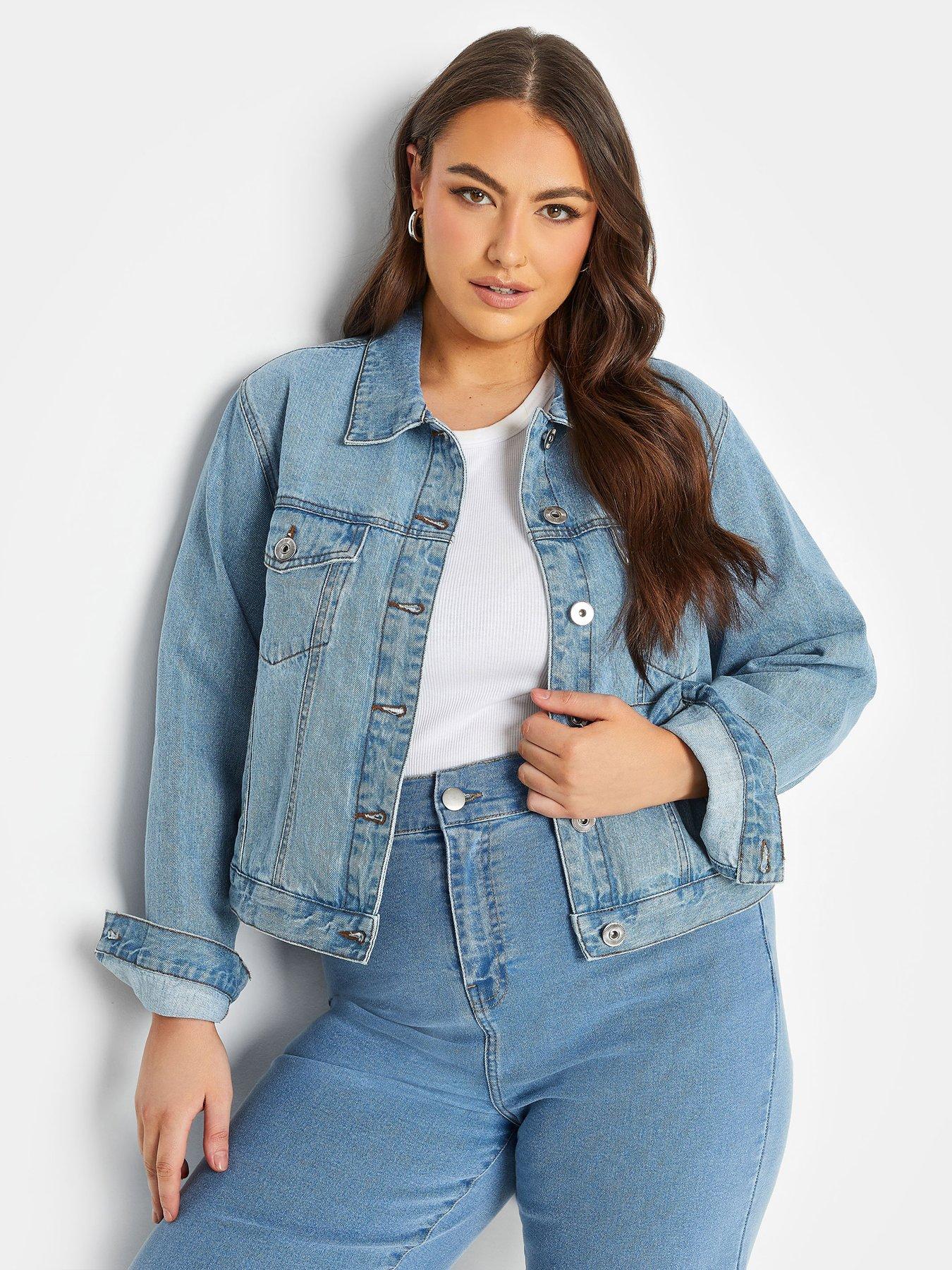 Curve best sale denim jacket