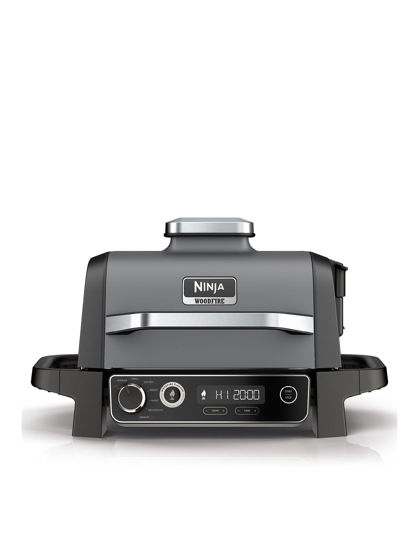 Image 1 of 7 of NINJA Woodfire Electric BBQ Grill &amp; Smoker OG701UK