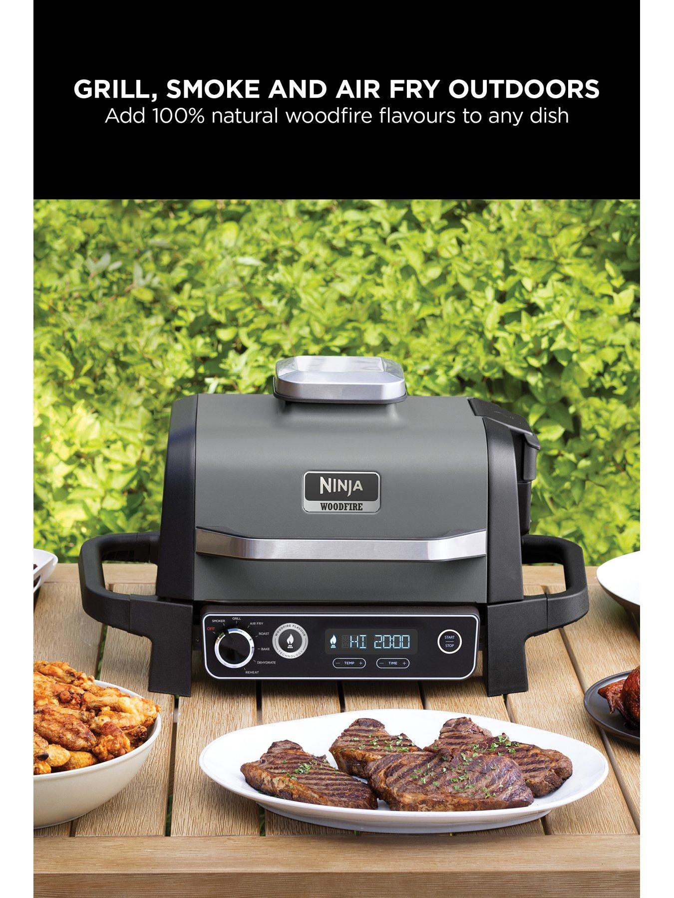Image 3 of 7 of NINJA Woodfire Electric BBQ Grill &amp; Smoker OG701UK