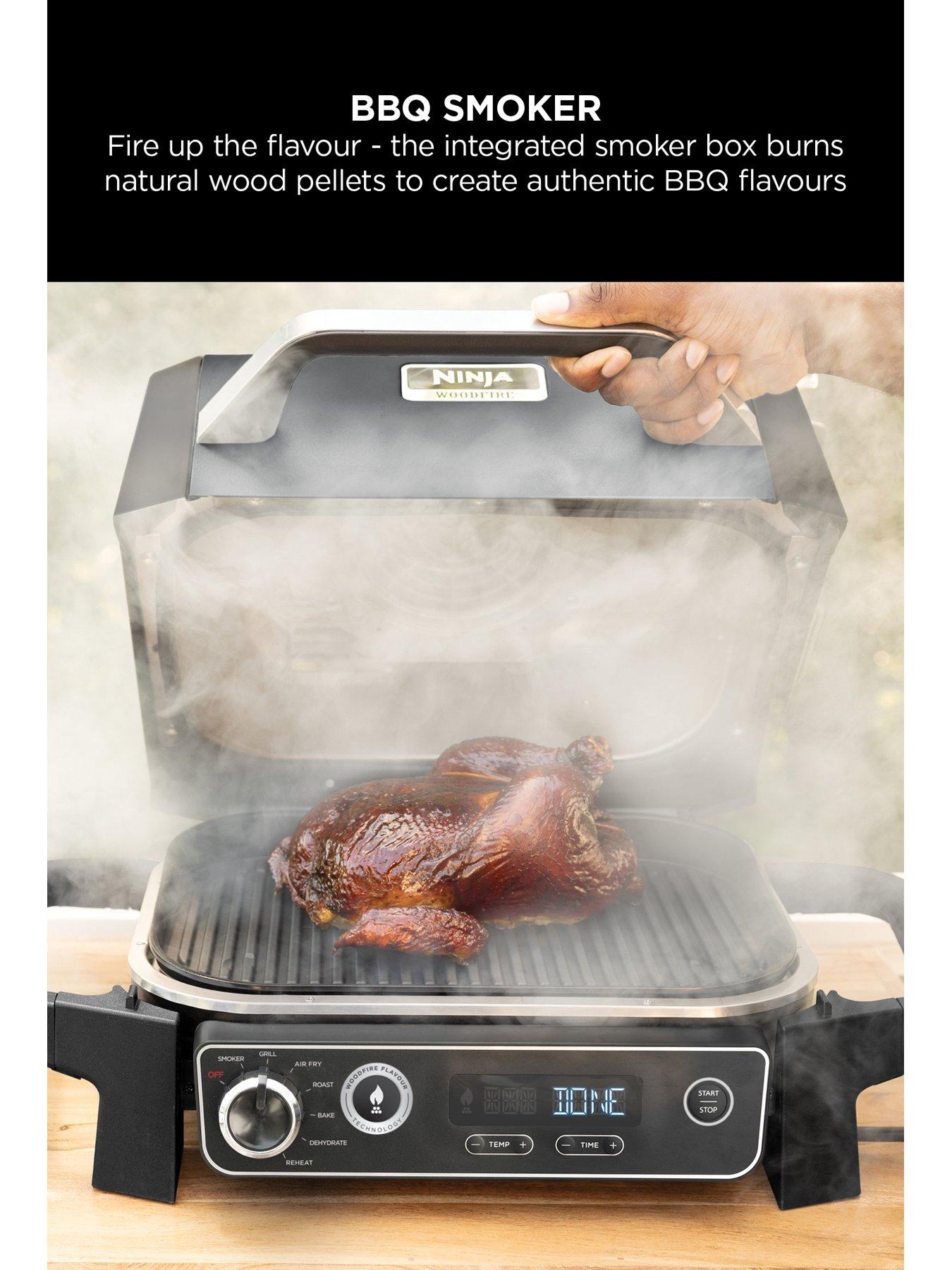Image 4 of 7 of NINJA Woodfire Electric BBQ Grill &amp; Smoker OG701UK