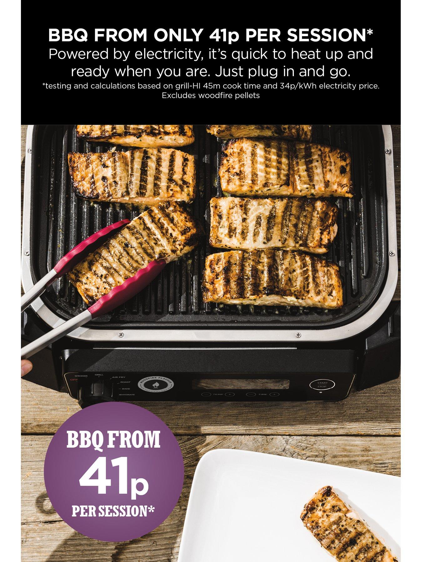Image 5 of 7 of NINJA Woodfire Electric BBQ Grill &amp; Smoker OG701UK
