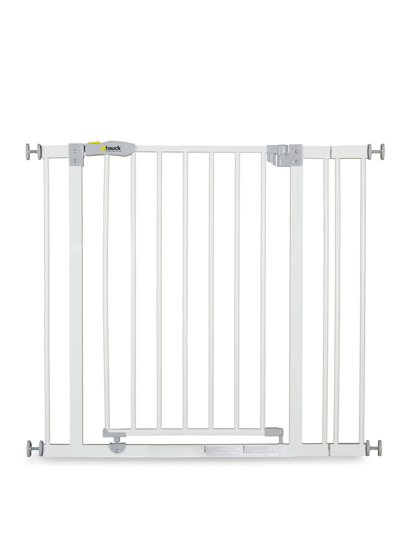 Image 1 of 6 of Hauck Open N Stop Safety Gate + 9cm Extension - White
