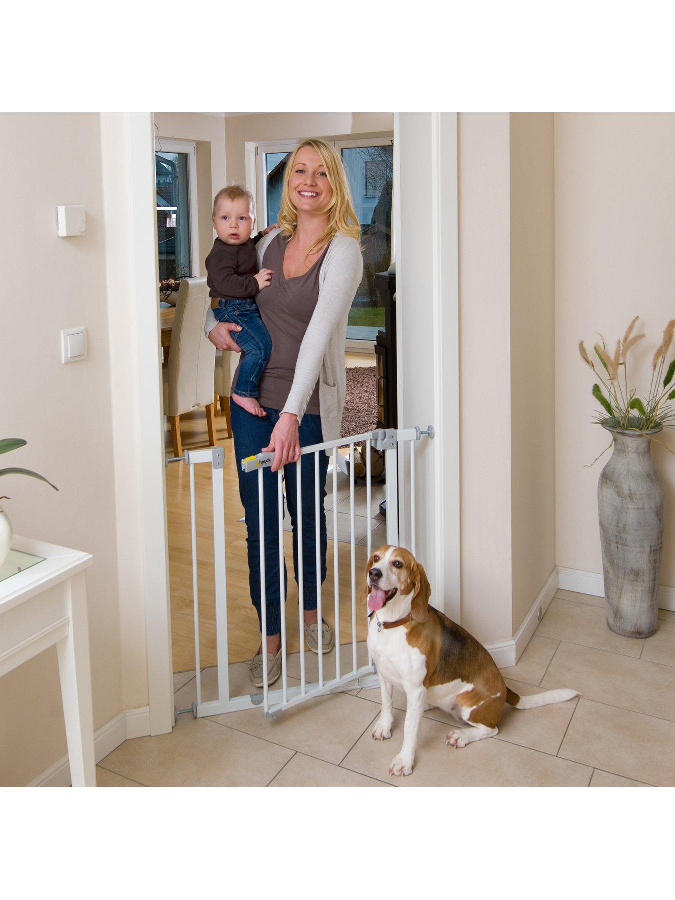 Image 2 of 6 of Hauck Open N Stop Safety Gate + 9cm Extension - White