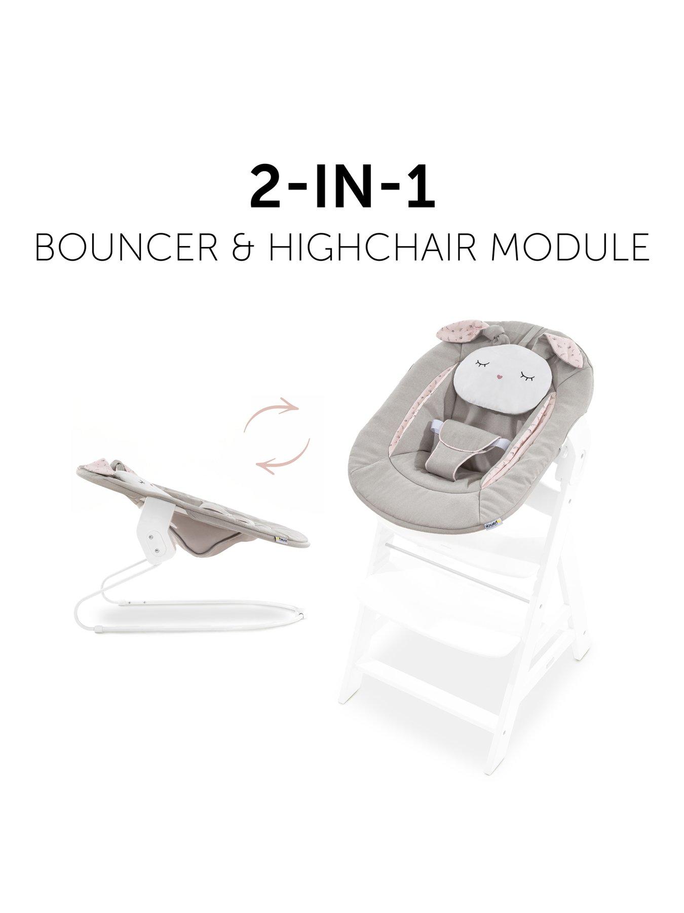 Image 3 of 7 of Hauck Hauck Alpha Bouncer 2 in 1 - Beige Bloom