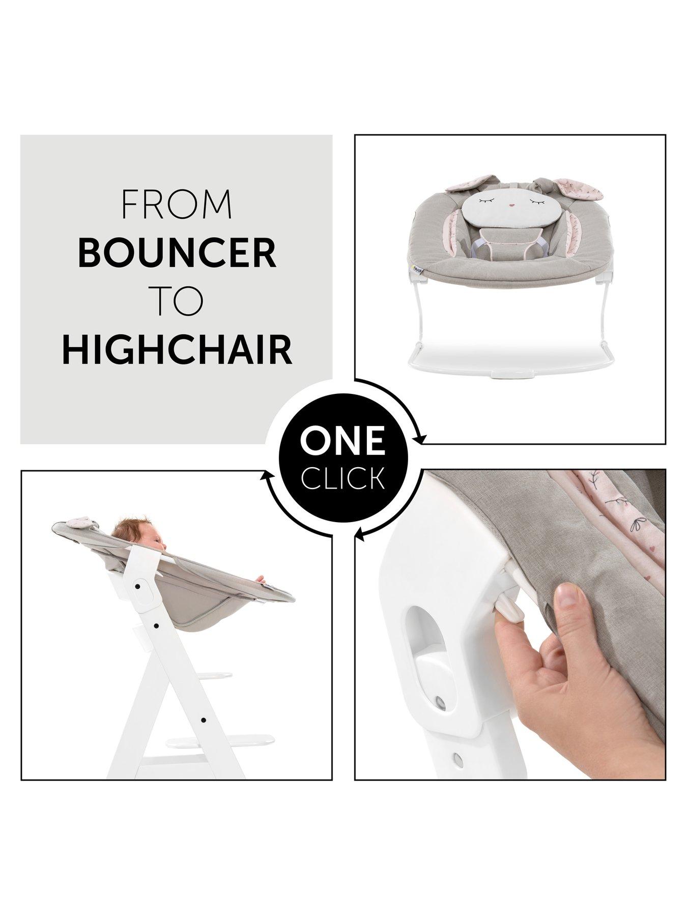 Image 7 of 7 of Hauck Hauck Alpha Bouncer 2 in 1 - Beige Bloom