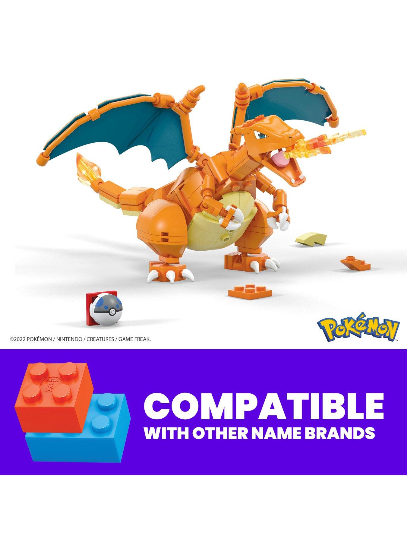 Image 3 of 7 of MEGA Pok&eacute;mon Action Figure Charizard Building Set