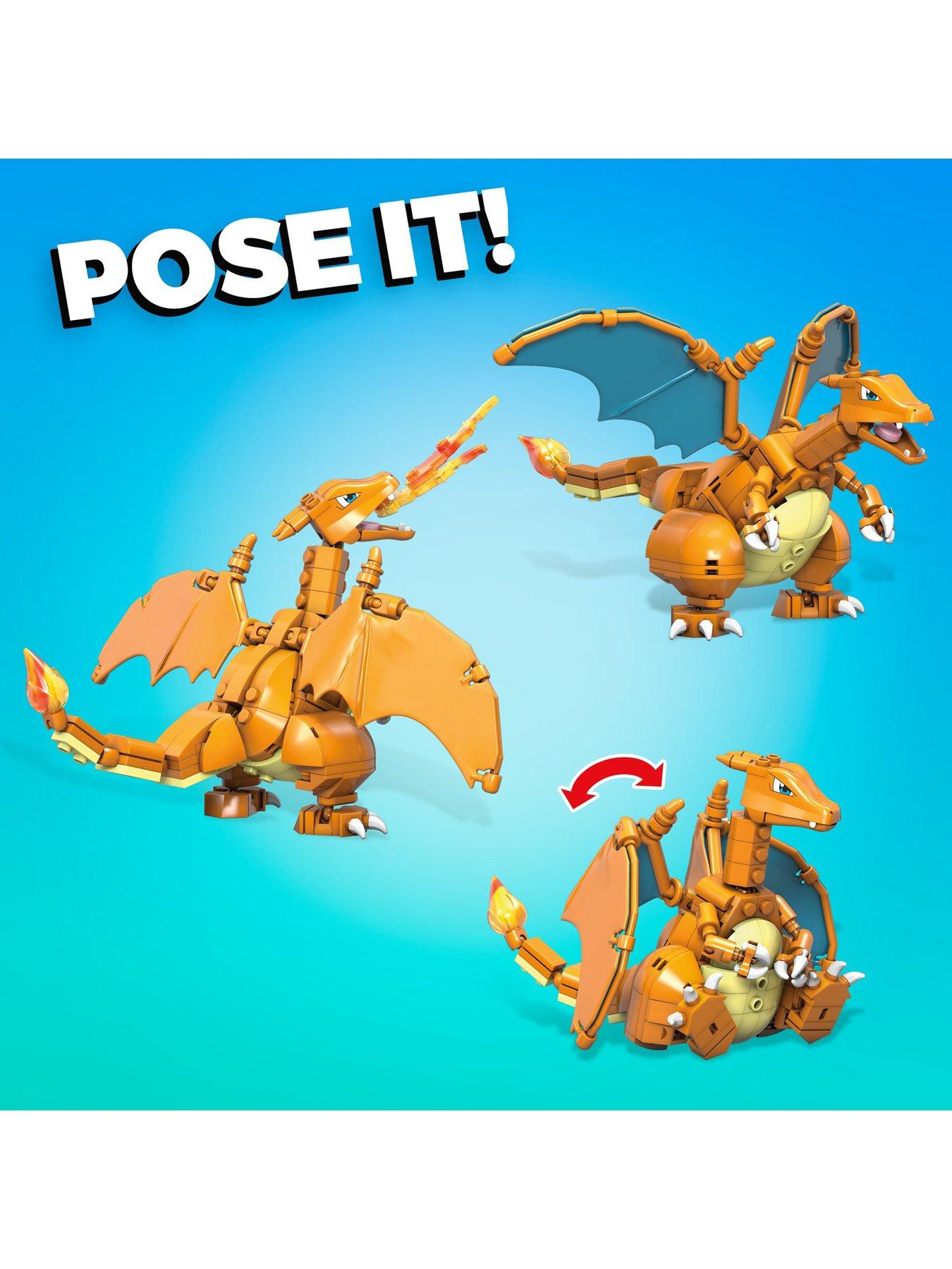Image 4 of 7 of MEGA Pok&eacute;mon Action Figure Charizard Building Set