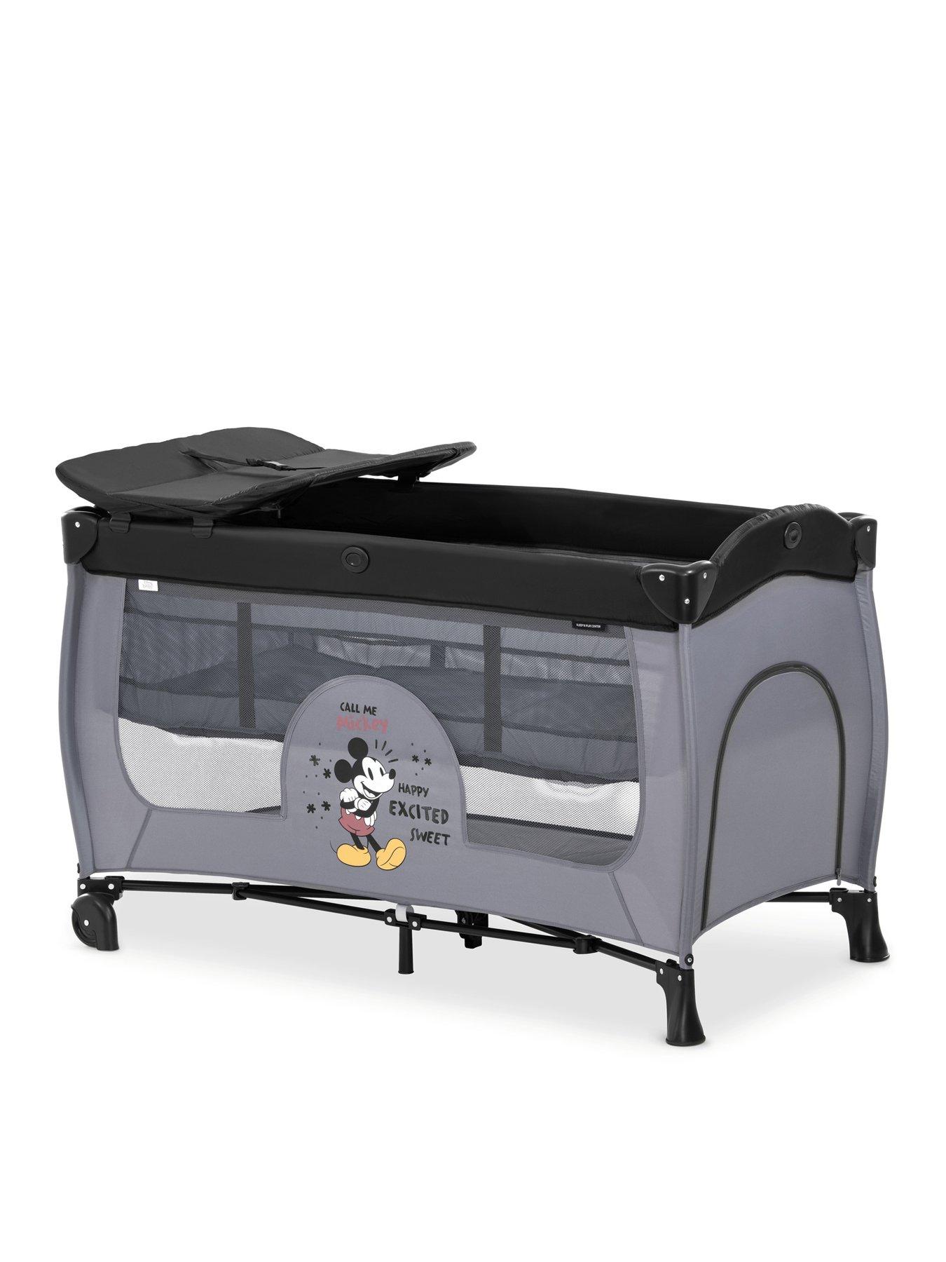 Image of Hauck Disney Sleep N Play Center - Mickey Mouse Grey
