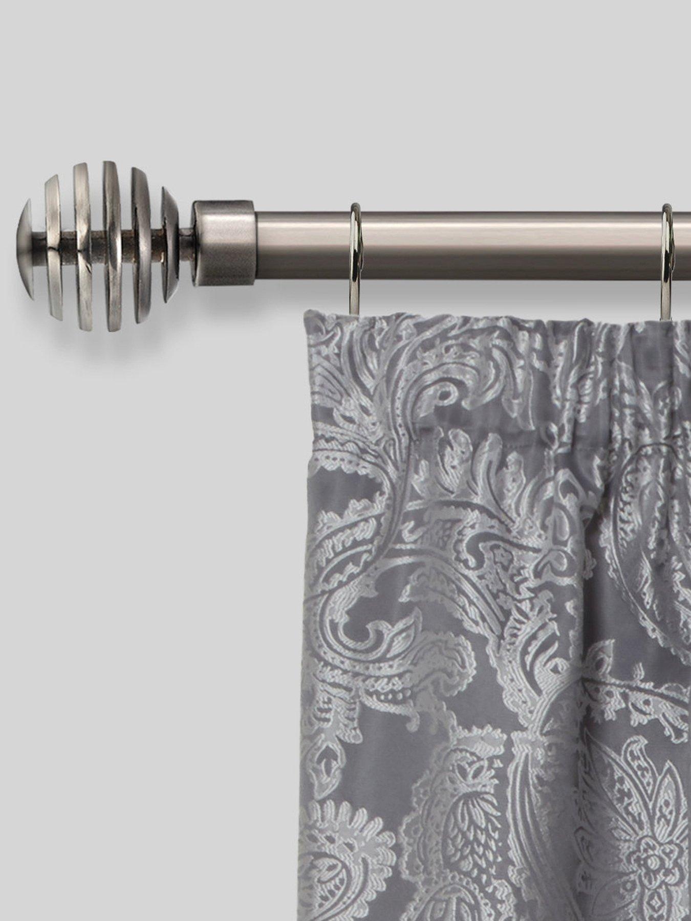 Image 2 of 4 of The Very Collection Extendable Curtain Pole Kit with Decorative Finials