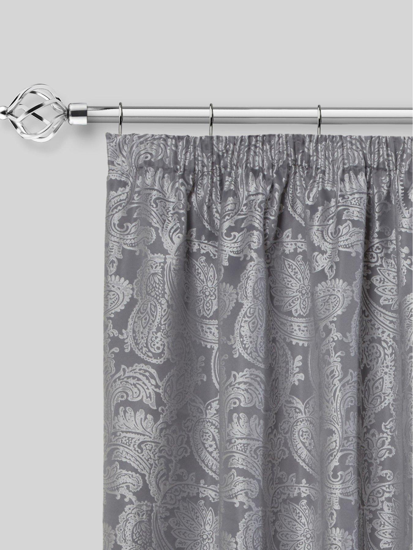 Image 4 of 4 of The Very Collection Cage Finial Extendable Curtain Pole