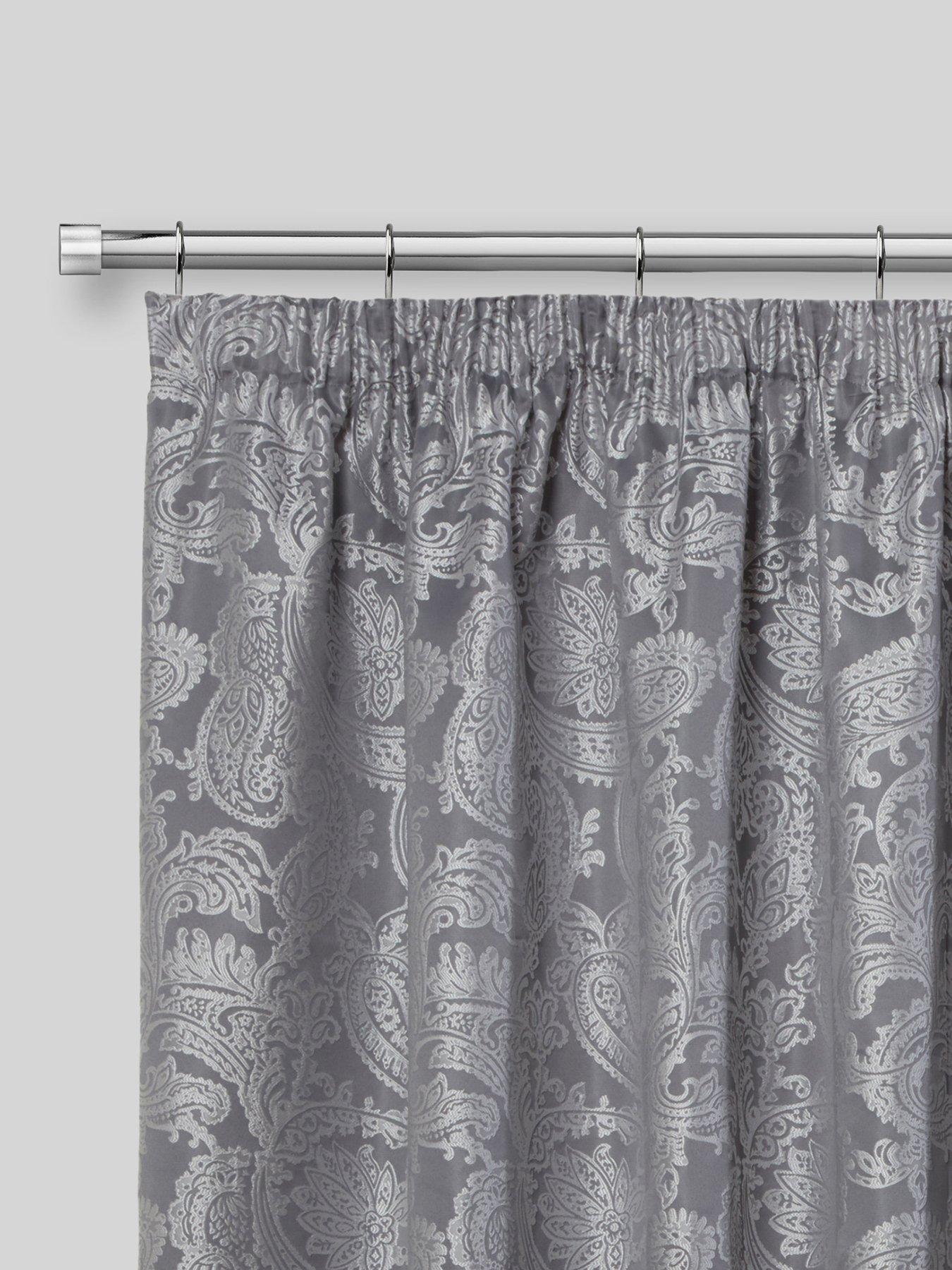Image 4 of 4 of The Very Collection Stud End Finial Extendable Curtain Pole