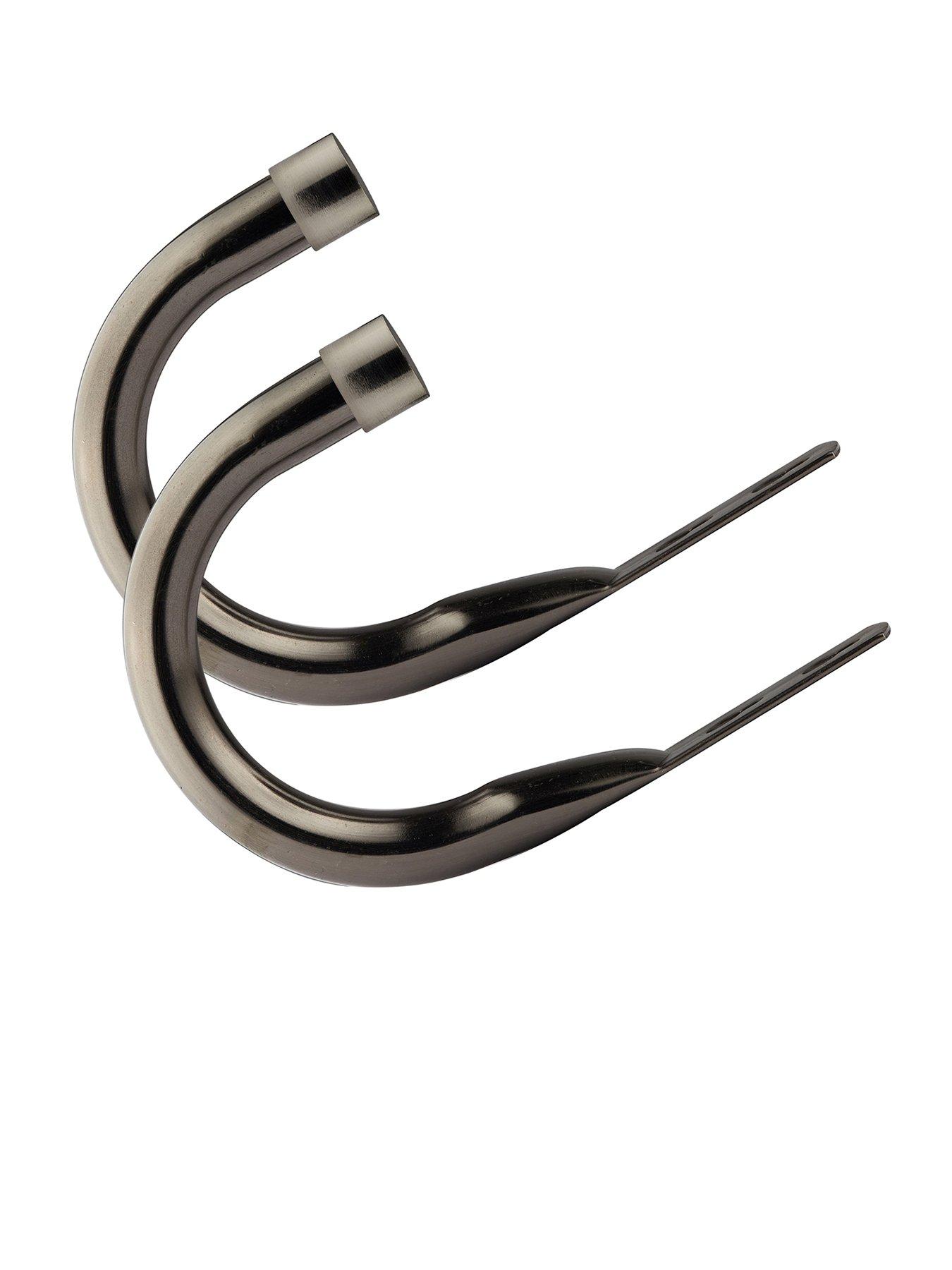undefined Set of 2 Stud End Finial Curtain Holdbacks