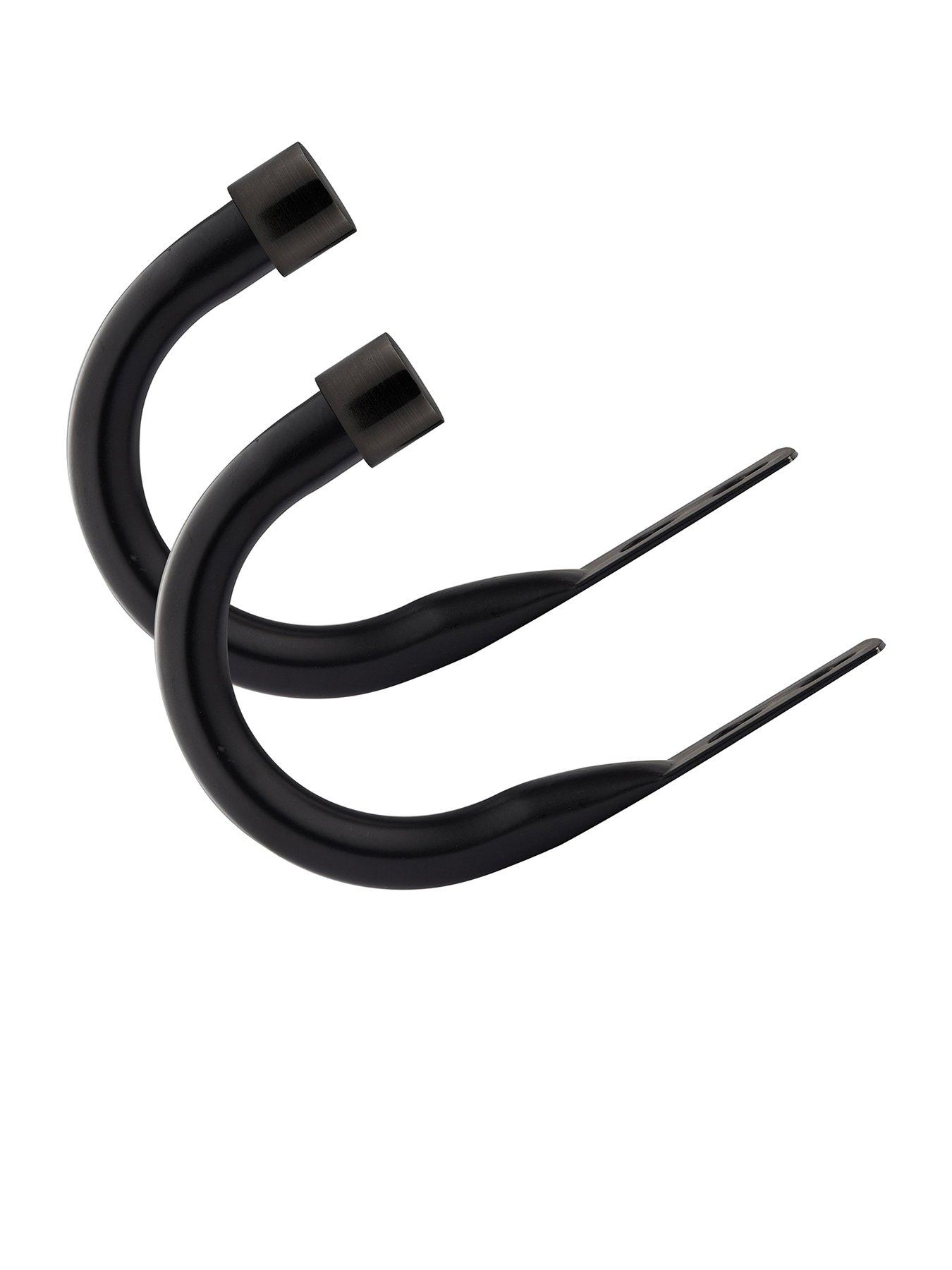 The Very Collection Set of 2 Stud End Finial Curtain Holdbacks