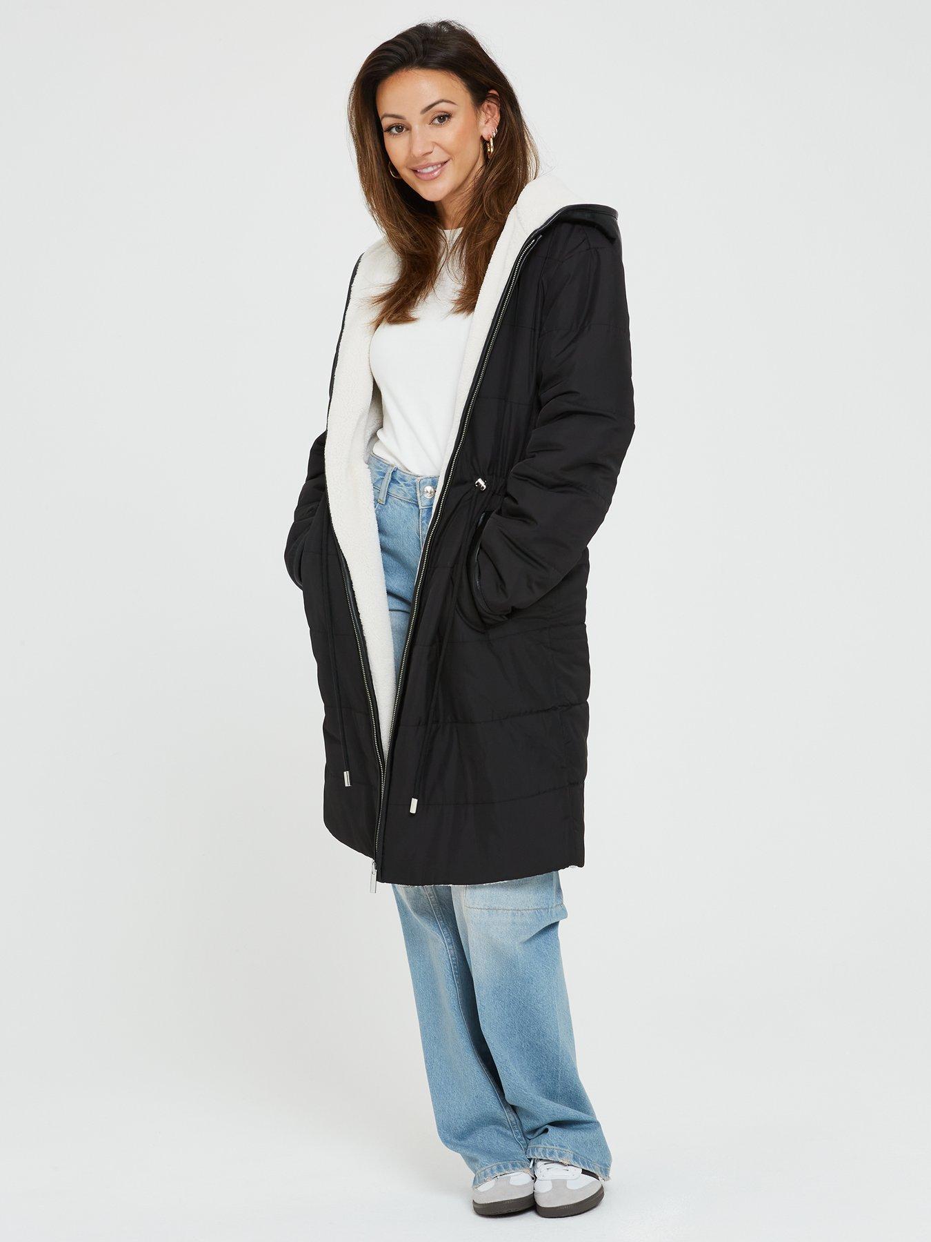 Michelle keegan shop parka coat