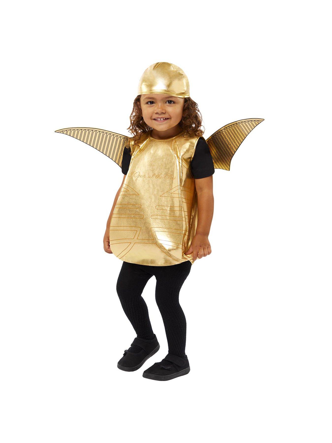 undefined Toddler Harry Potter Golden Snitch Costume