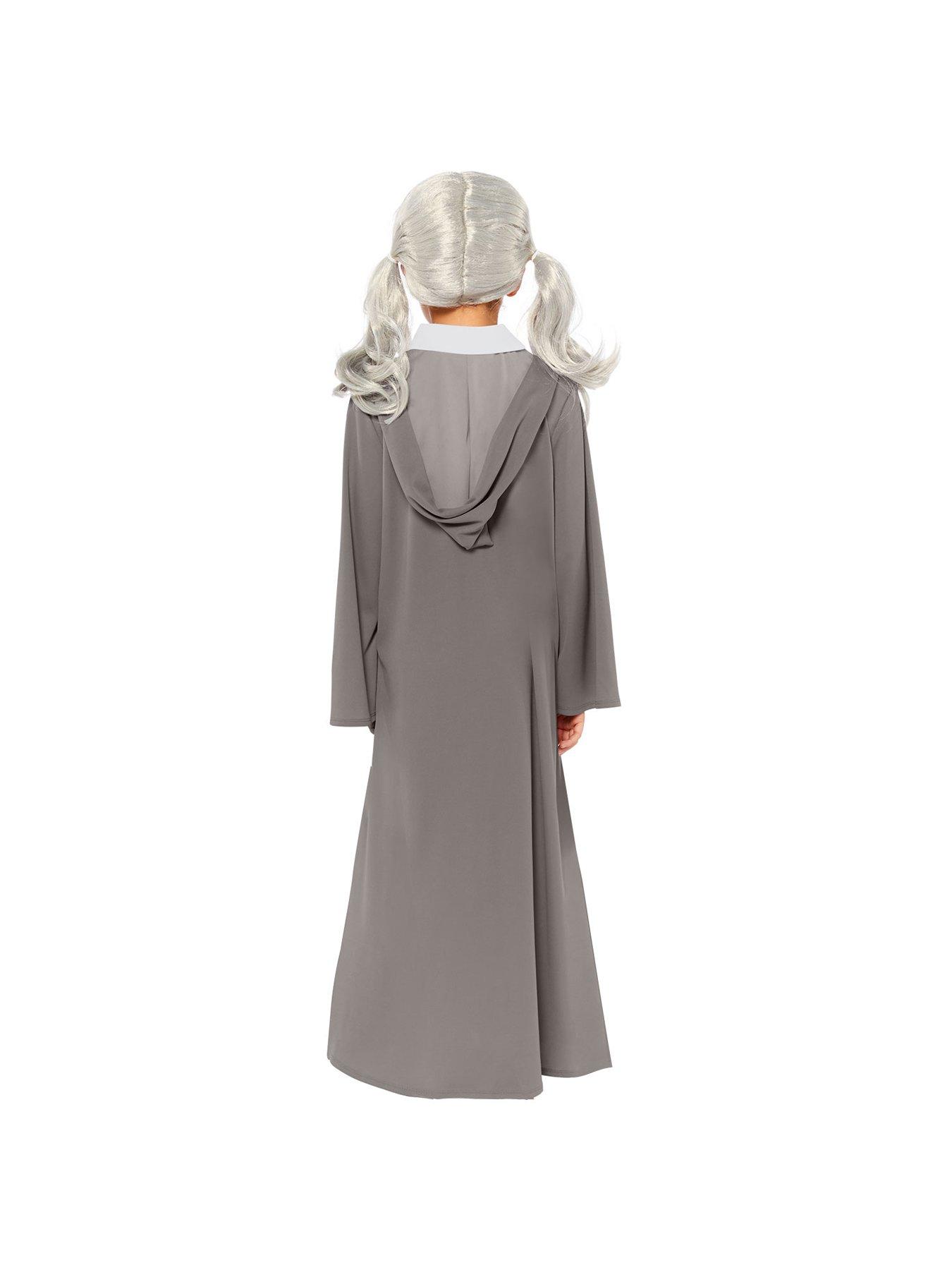 Childs Moaning Myrtle Fancy Dress Hogwarts Ghost Costume Harry Potter Kids  Girls