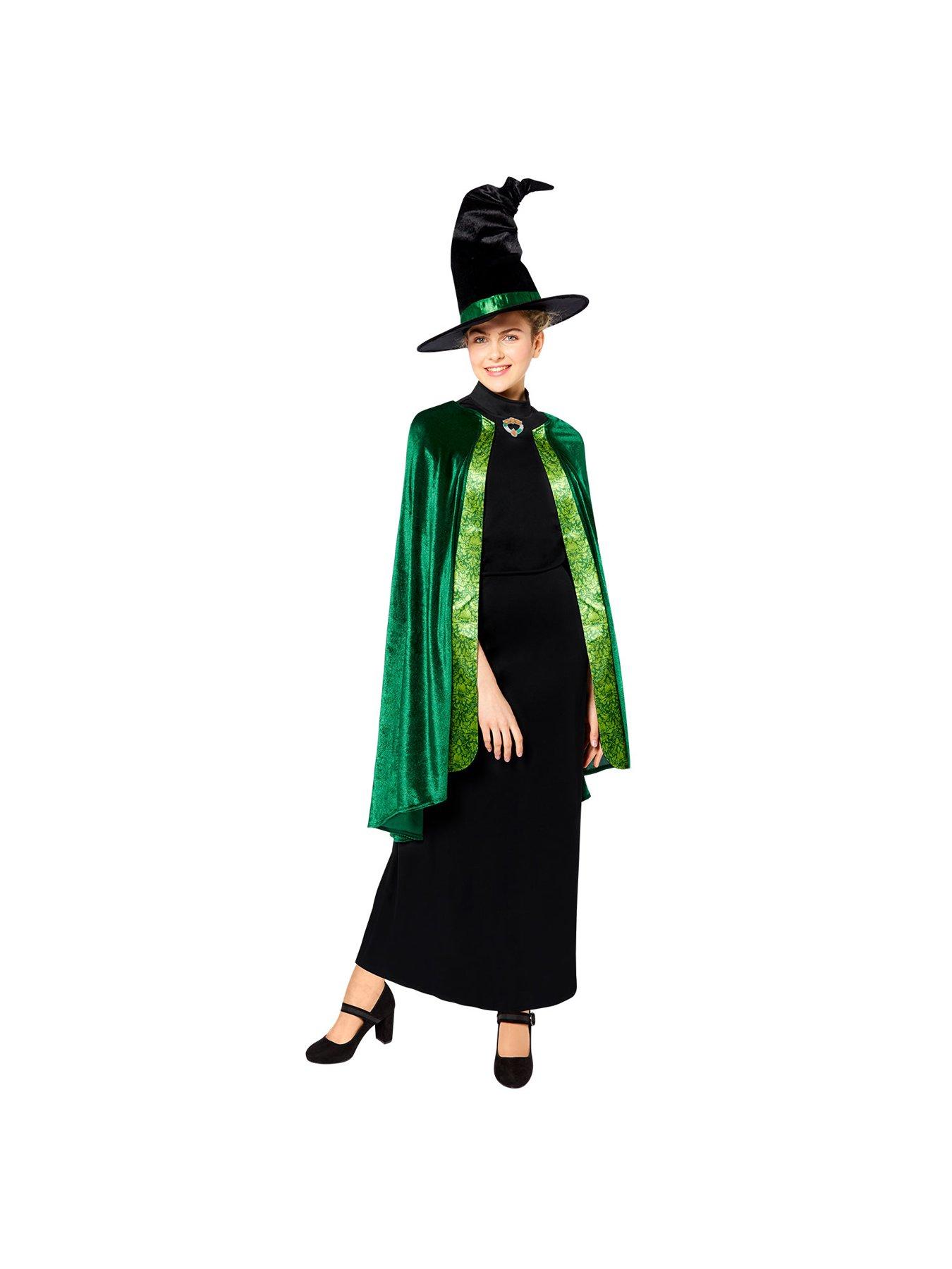 Harry Potter Professore Minerva McGonagall Witch Halloween Costume