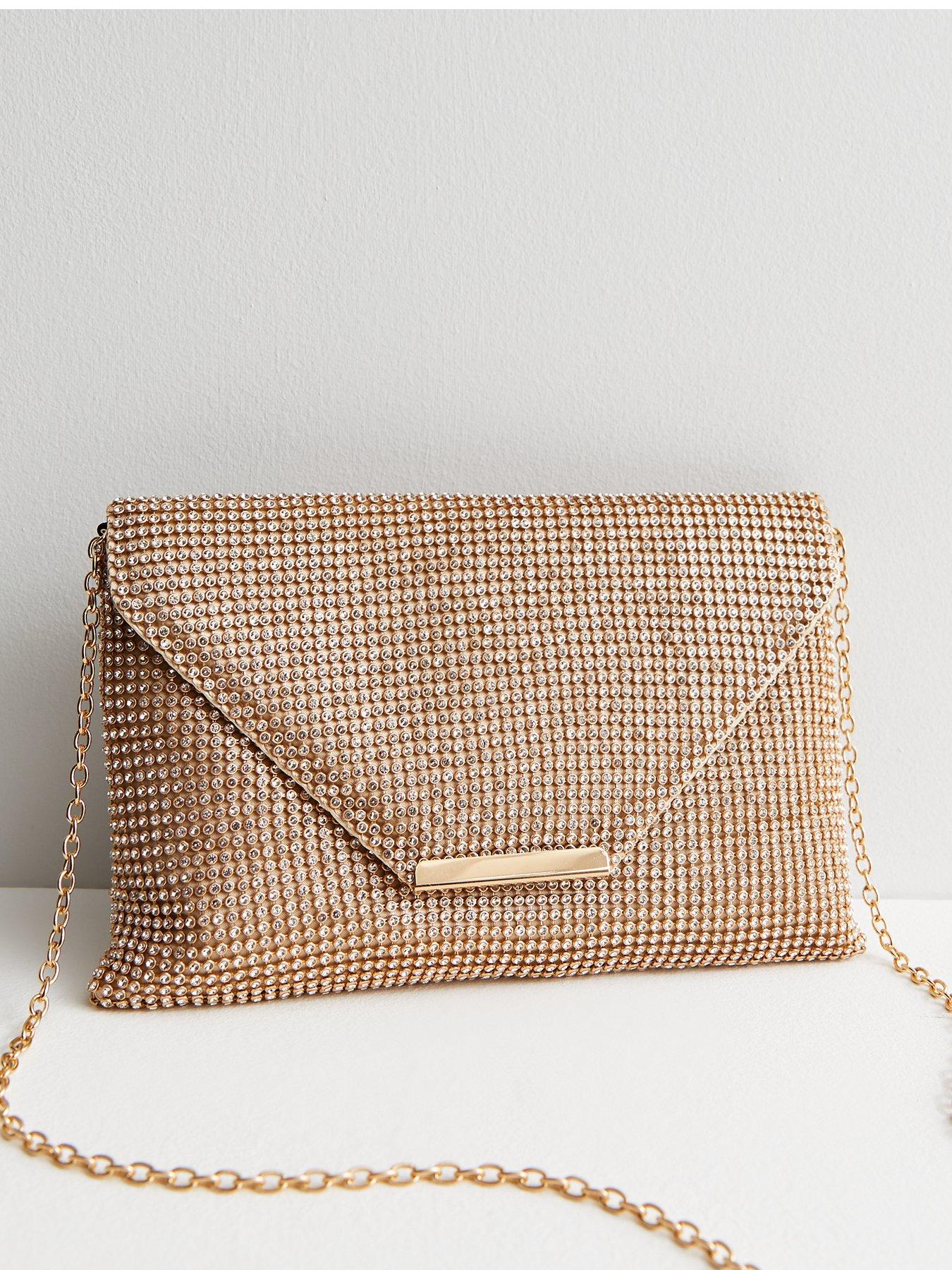 New look rose sales gold bag