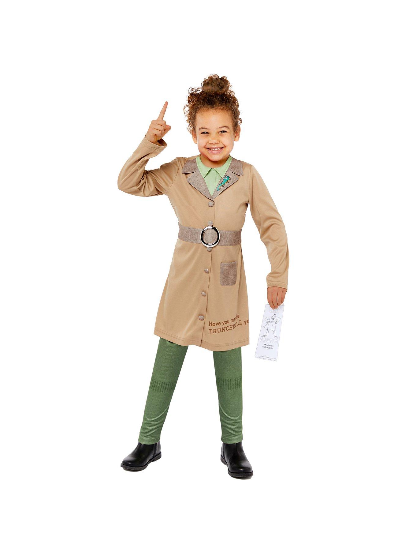 Image 1 of 4 of Roald Dahl Classic Miss Trunchbull Costume