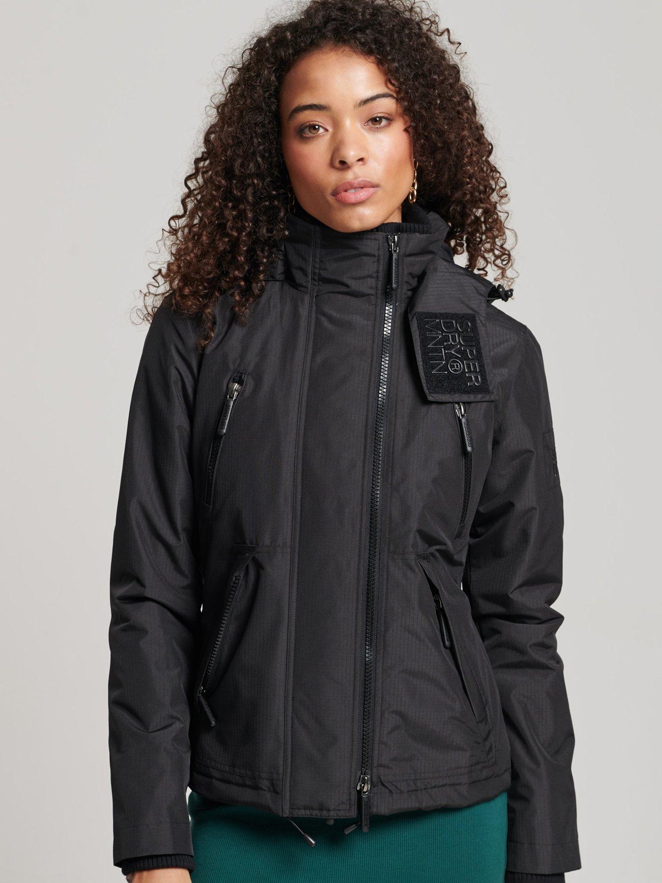 Superdry Mountain Windcheater Jacket Black