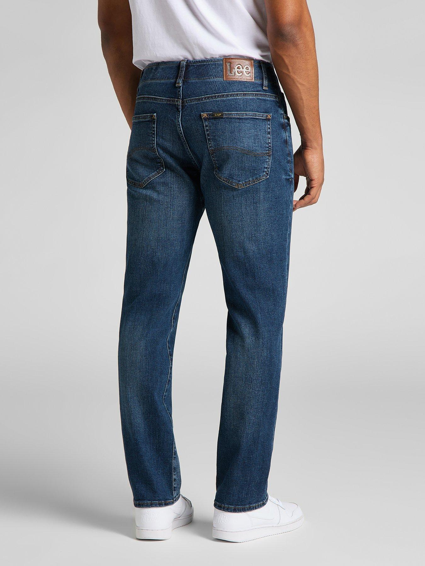 Lee Lee Maddox Extreme Motion Straight Fit Jeans - Blue